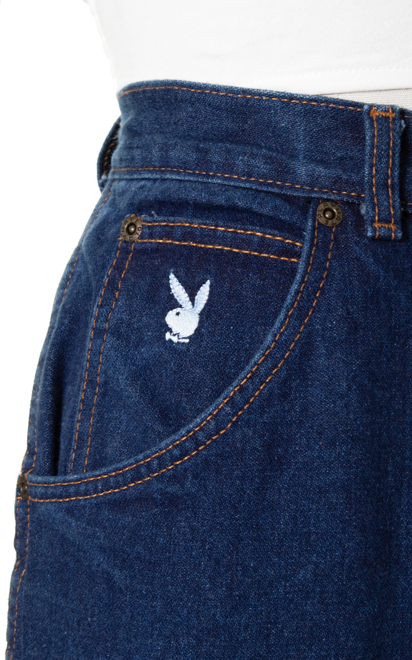 1990s PLAYBOY High Waist Denim Jeans | medium