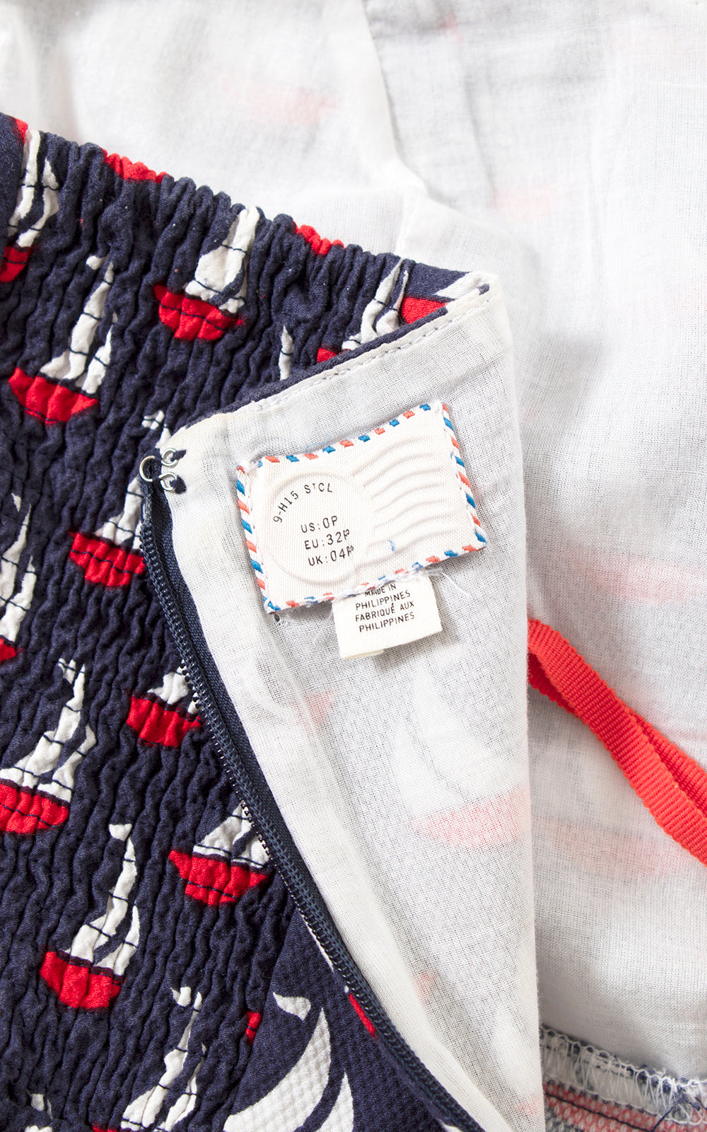 Modern 1950s Style Sailor Novelty Print Sundress with Pockets | x-small/small