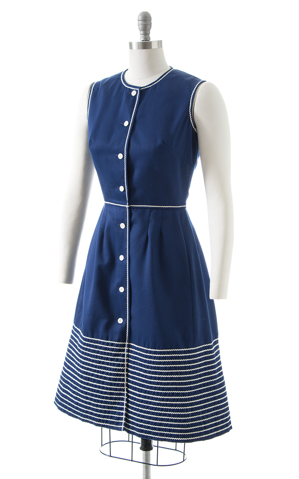1960s Pat Premo Ric Rac Sundress