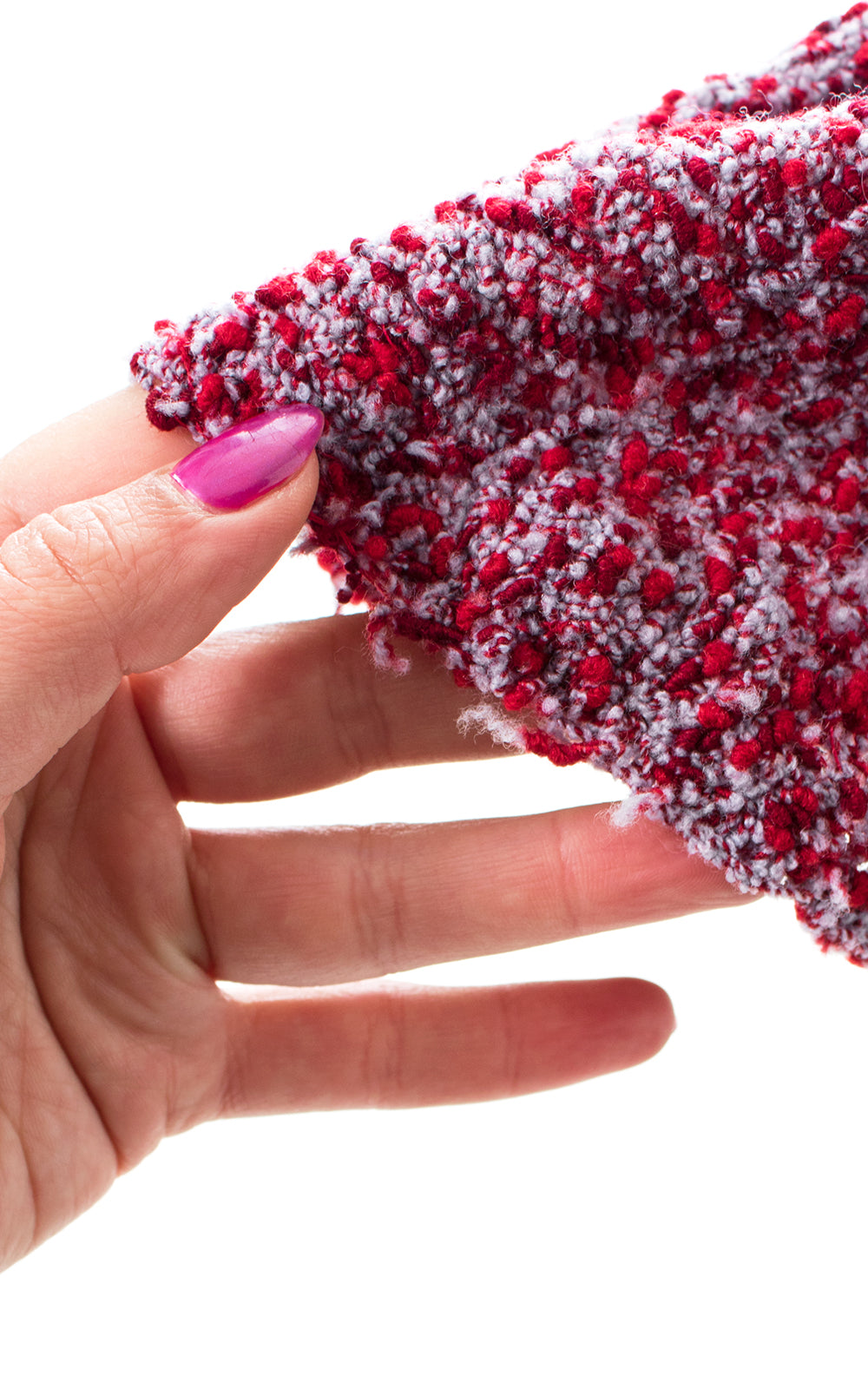 1940s Two Tone Flecked Knit Wool Dress