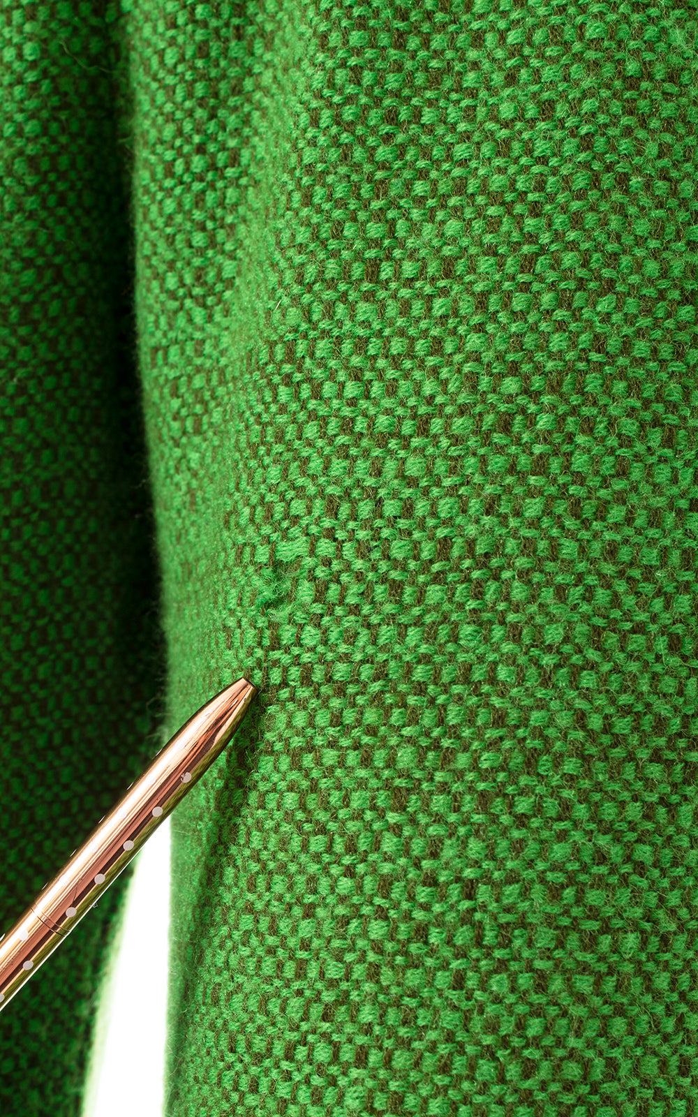 BLV x DEANNA || 1960s Green Wool Cigarette Pants | x-small