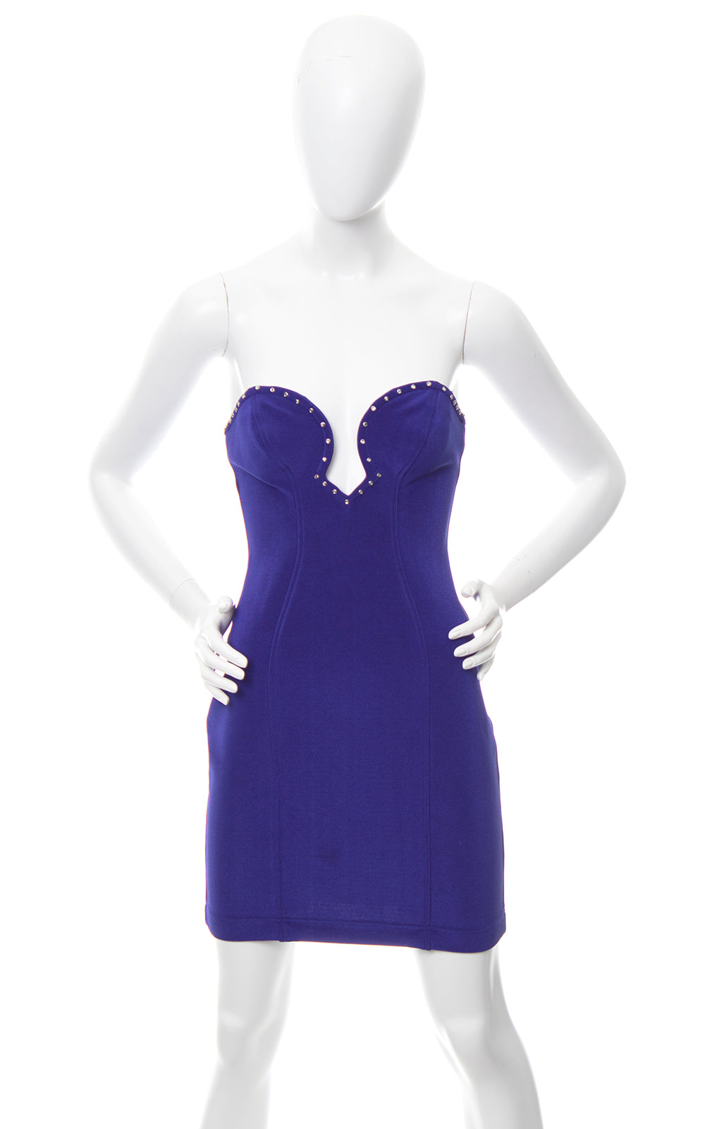 1980s bodycon dress 1980s Solid Off Shoulder Bodycon Dress