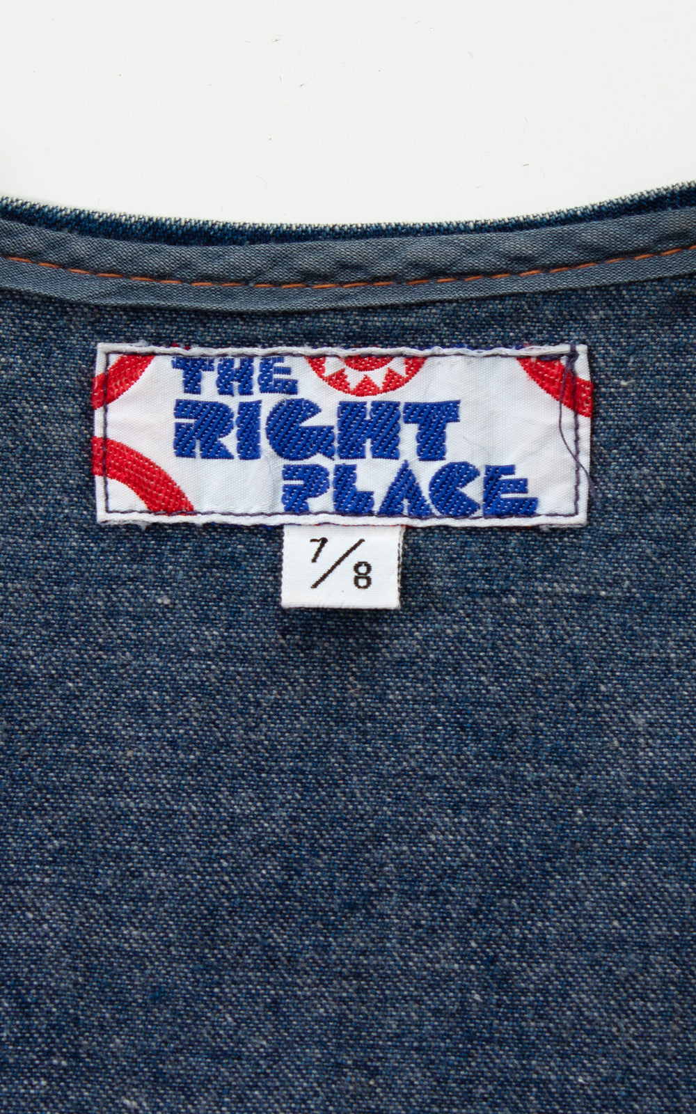 1970s Denim Vest BirthdayLifeVintage