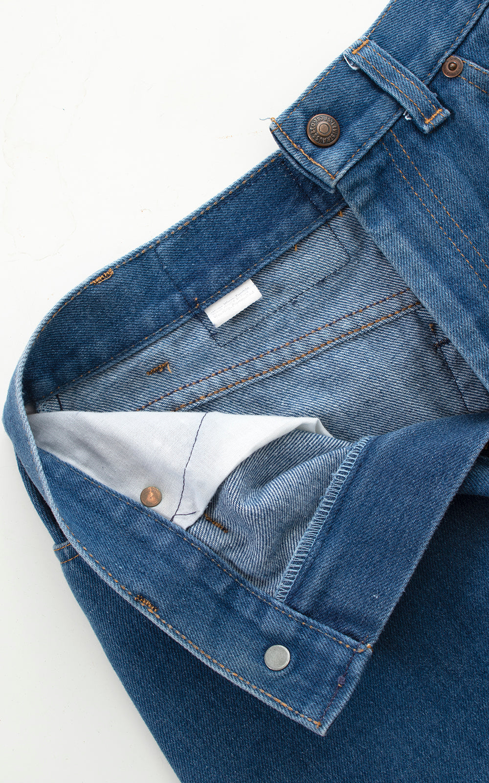 1970s LEVI'S ORANGE TAB Denim Skirt | medium