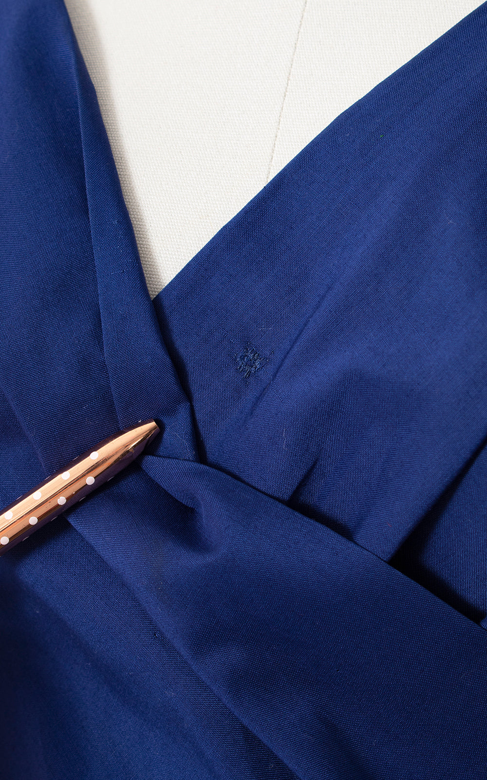 1950s SALAZAR Signed Hand-Painted Grape Appliqué Dress | medium