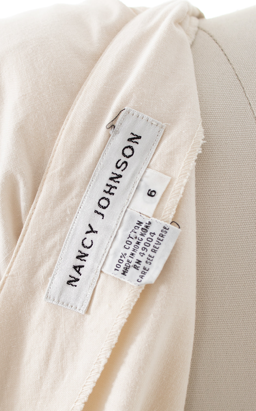 1980s Cutwork Cotton Dress | small/medium