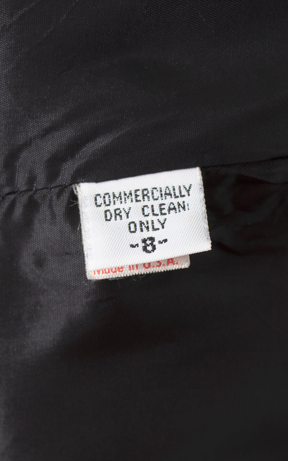 1980s ALBERT NIPON Black Silk Belted Coat | small