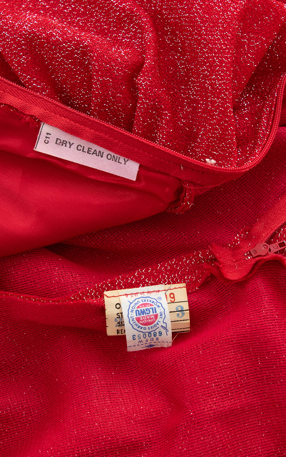 1970s Metallic Red Palazzo Jumpsuit BirthdayLifeVintage