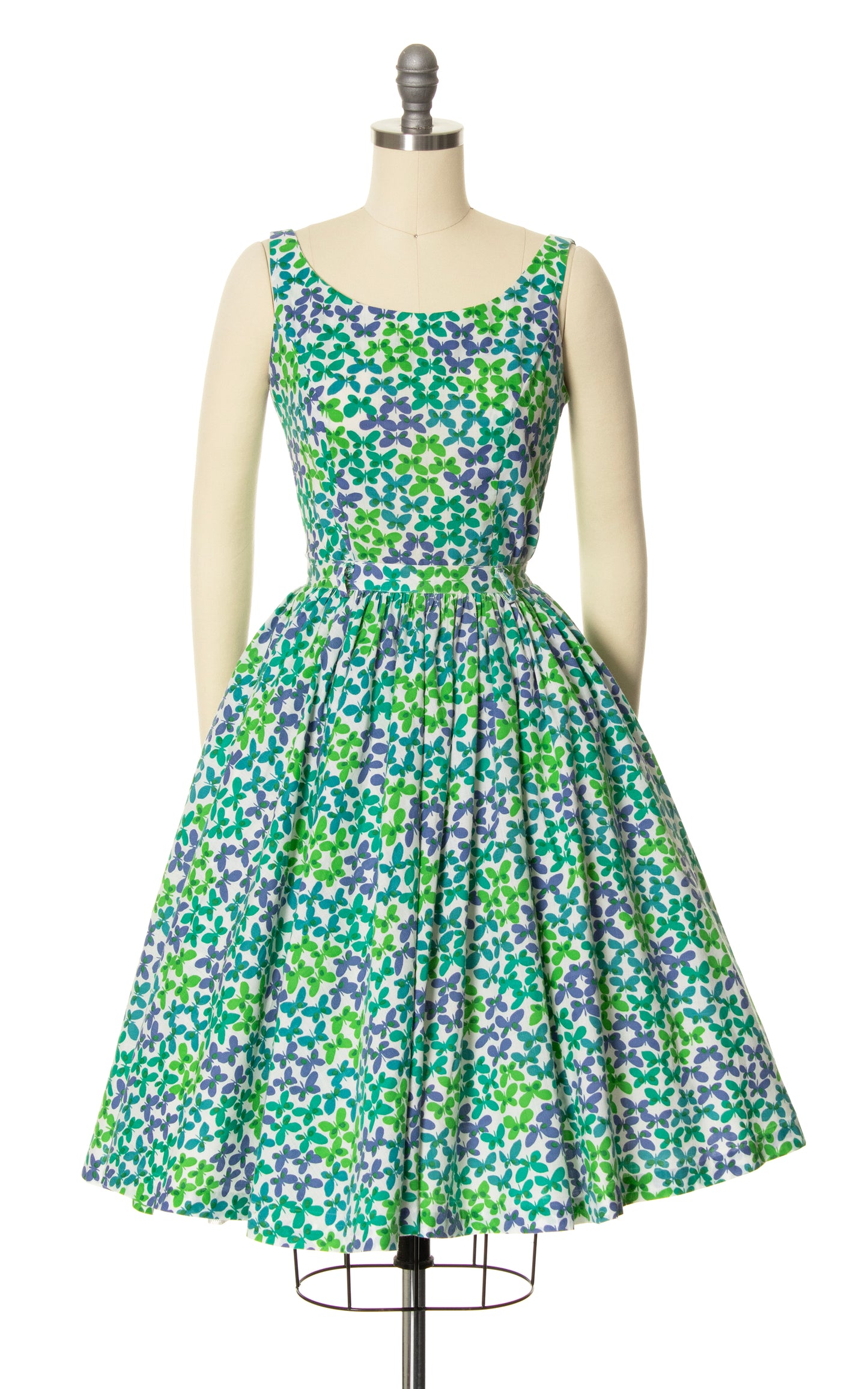 1960s Butterfly Novelty Print Two-Piece Set | x-small