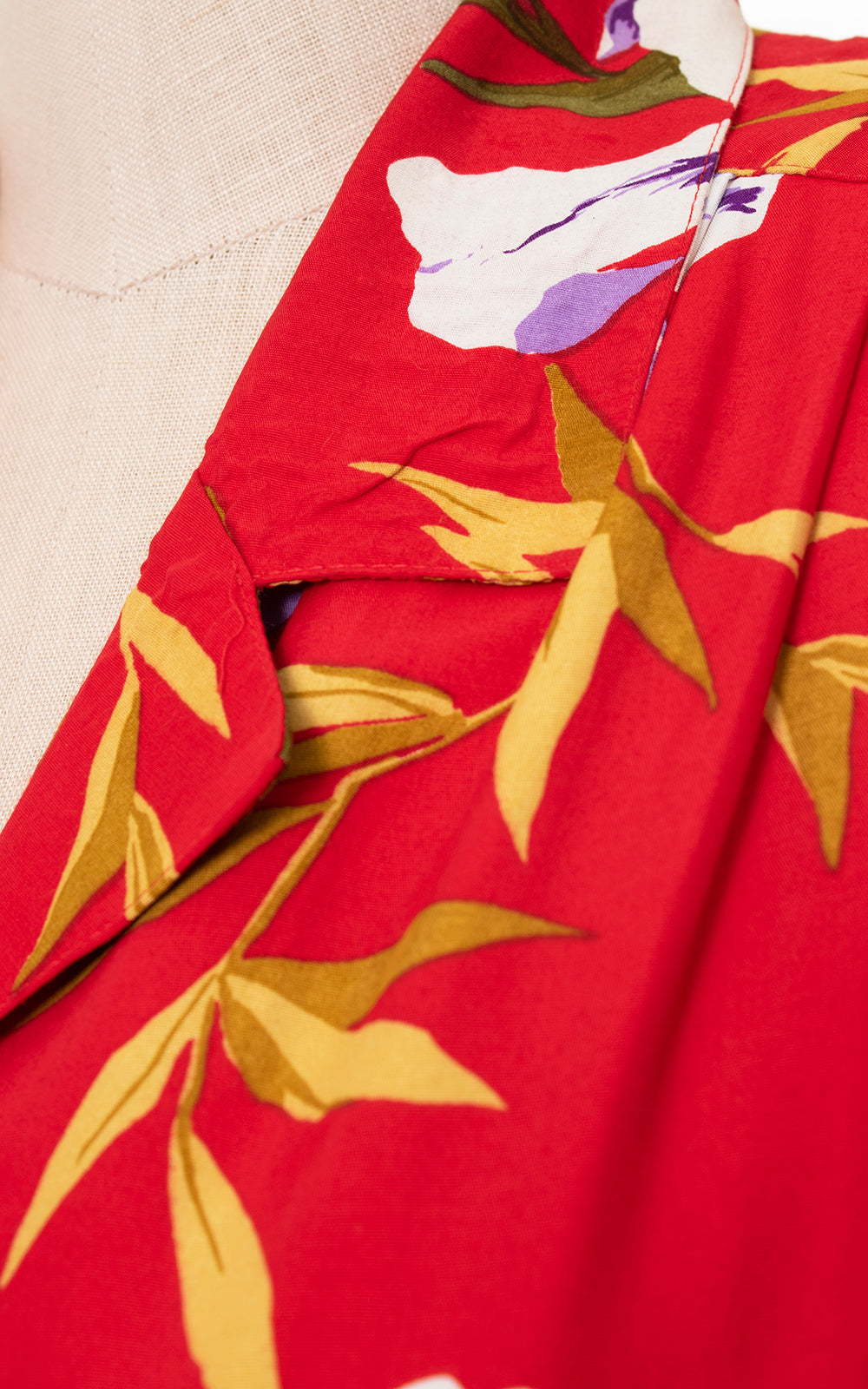 Lily Floral Rayon Shirtwaist Dress with Pockets | large/x-large