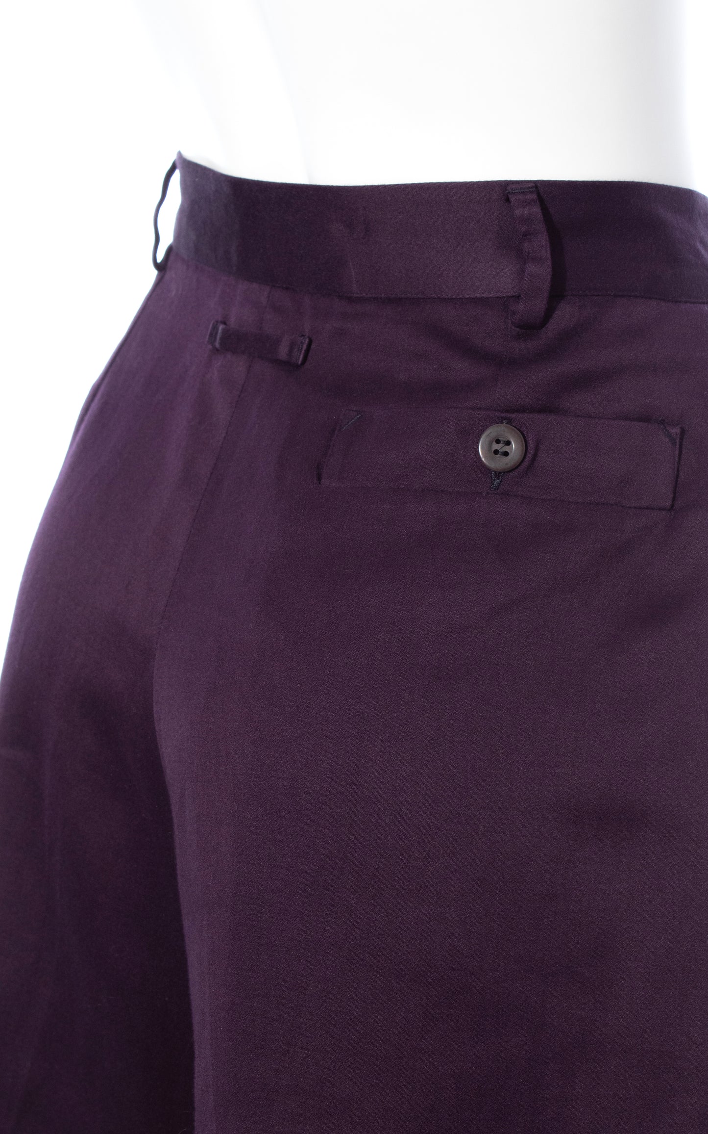 Vintage 90s 1990s JEAN PAUL GAULTIER Femme Purple Blazer Pant Suit BirthdayLifeVintage