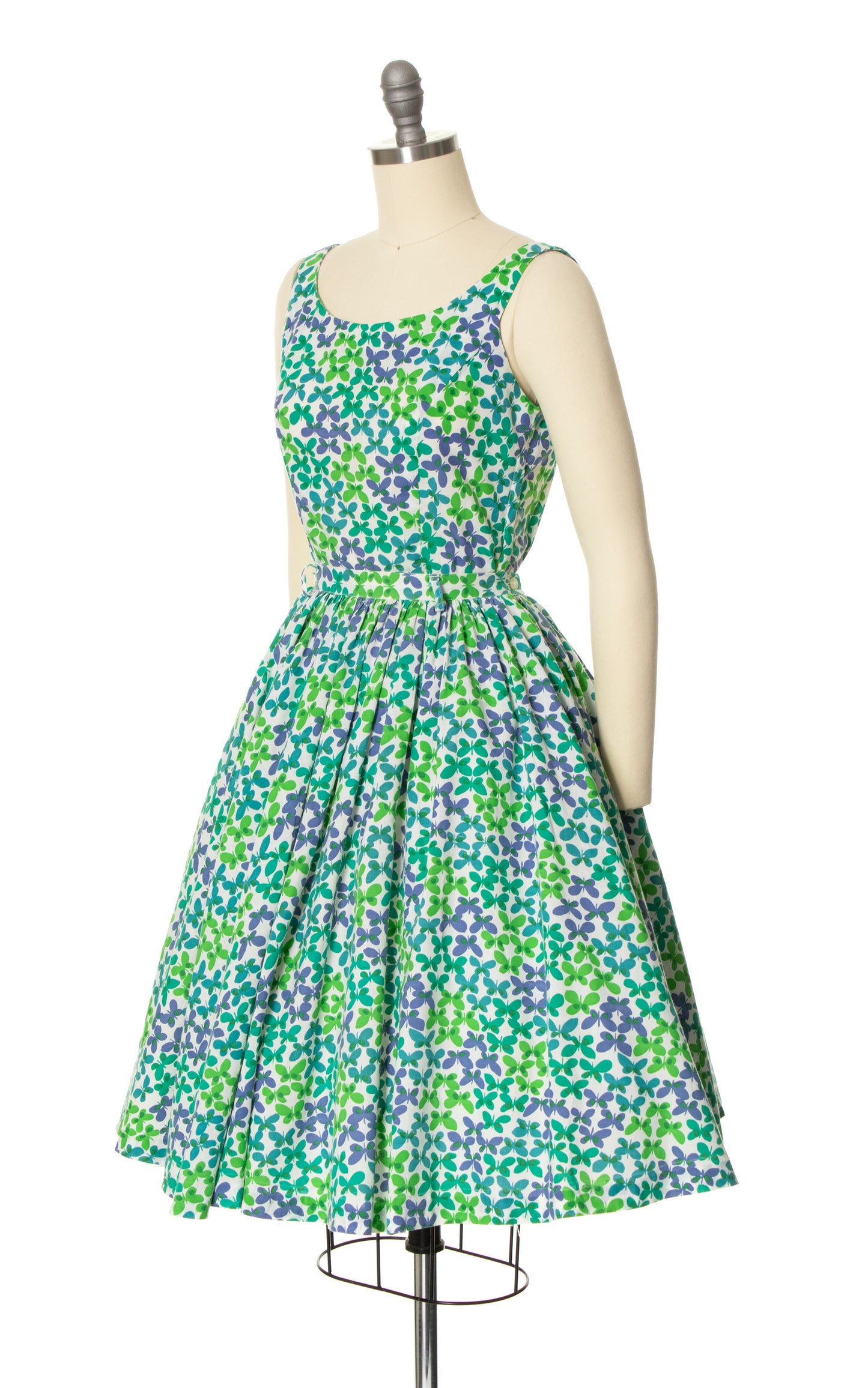 1960s Butterfly Novelty Print Two-Piece Set | x-small