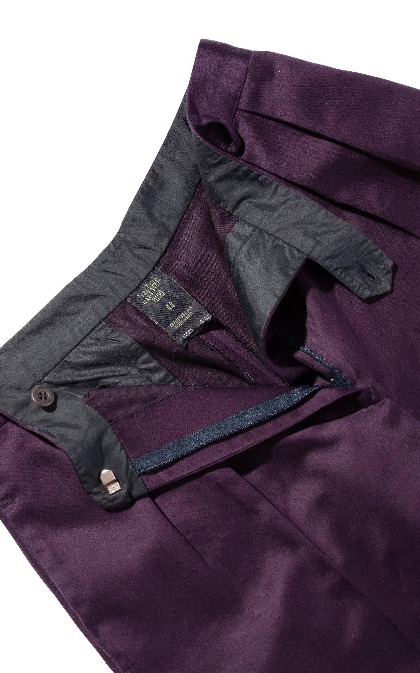 Vintage 90s 1990s JEAN PAUL GAULTIER Femme Purple Blazer Pant Suit BirthdayLifeVintage