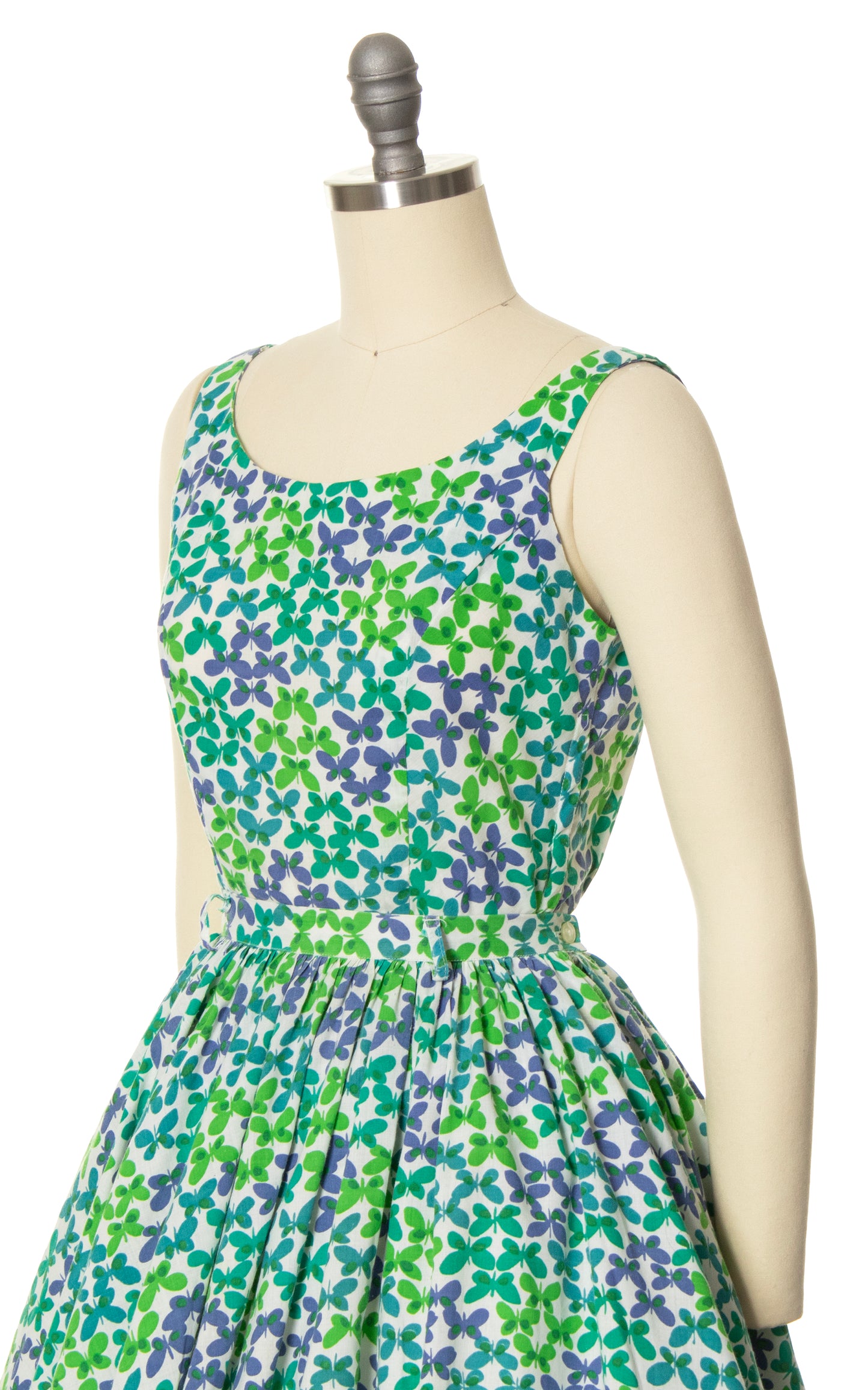 1960s Butterfly Novelty Print Two-Piece Set | x-small