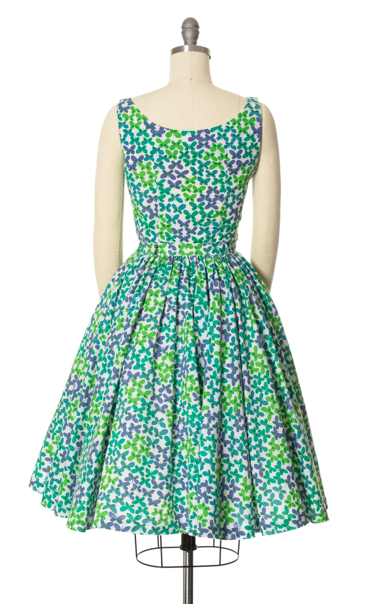 1960s Butterfly Novelty Print Two-Piece Set | x-small