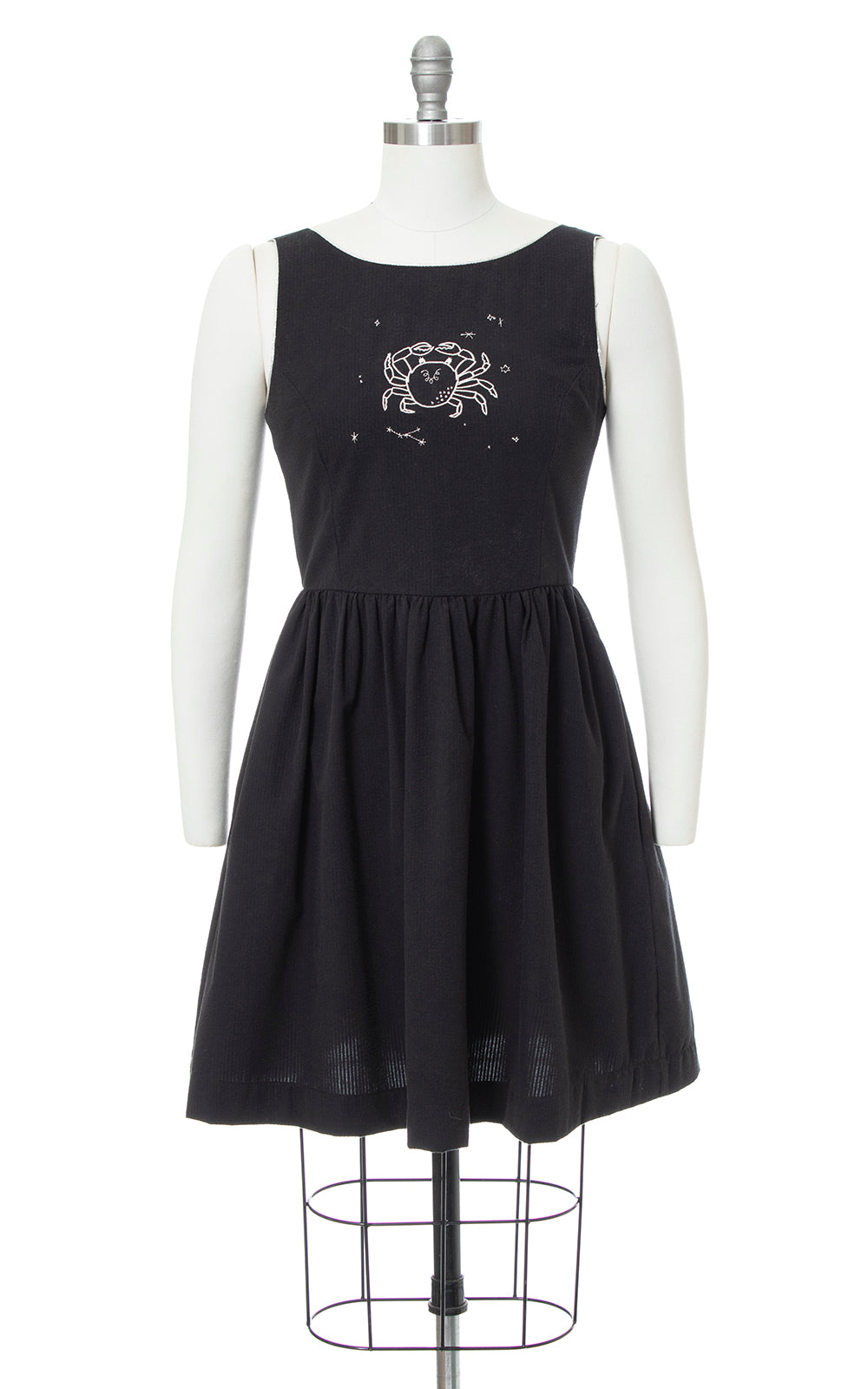 Modern TUESDAY BASSEN 1950s Style Cancer Astrology Sundress with Pockets | small/medium