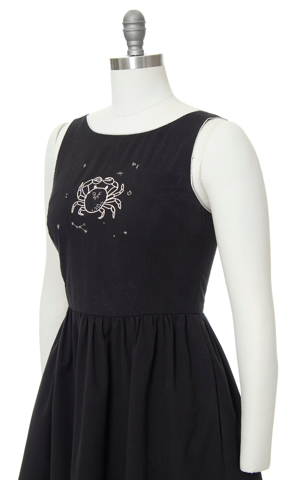 Modern TUESDAY BASSEN 1950s Style Cancer Astrology Sundress with Pockets | small/medium