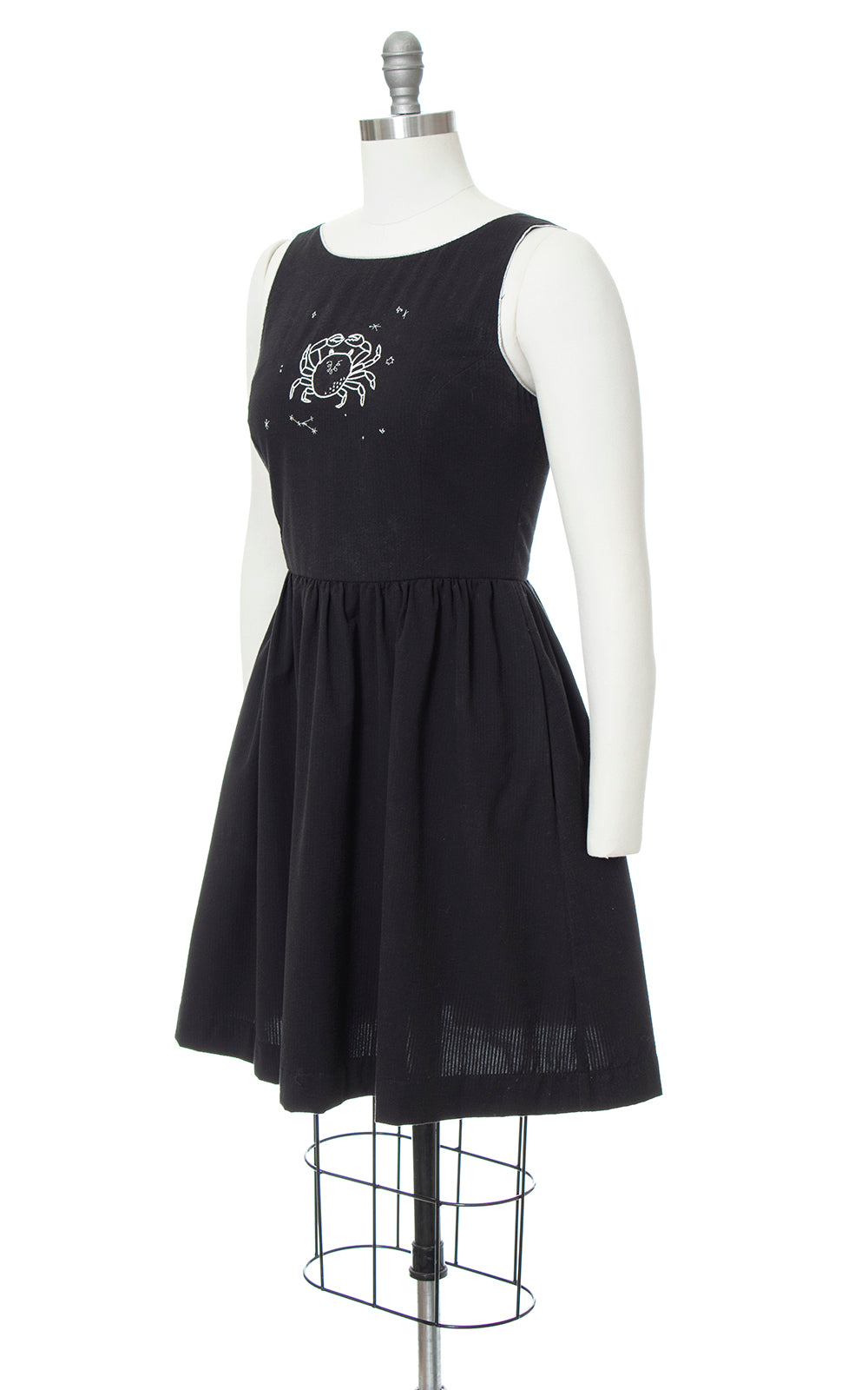 Modern TUESDAY BASSEN 1950s Style Cancer Astrology Sundress with Pockets | small/medium