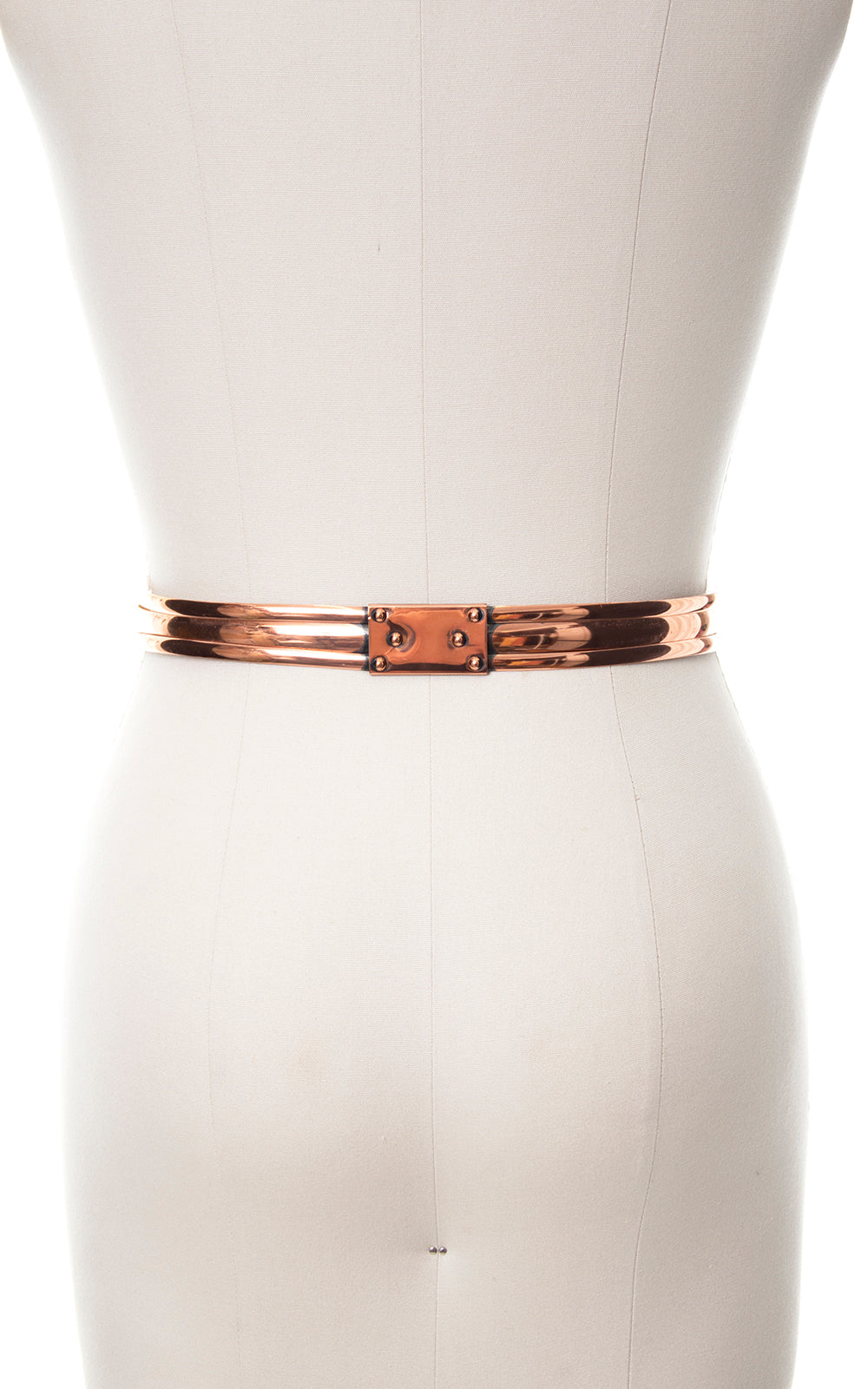 1950s RENOIR Copper Chain Belt | small/medium