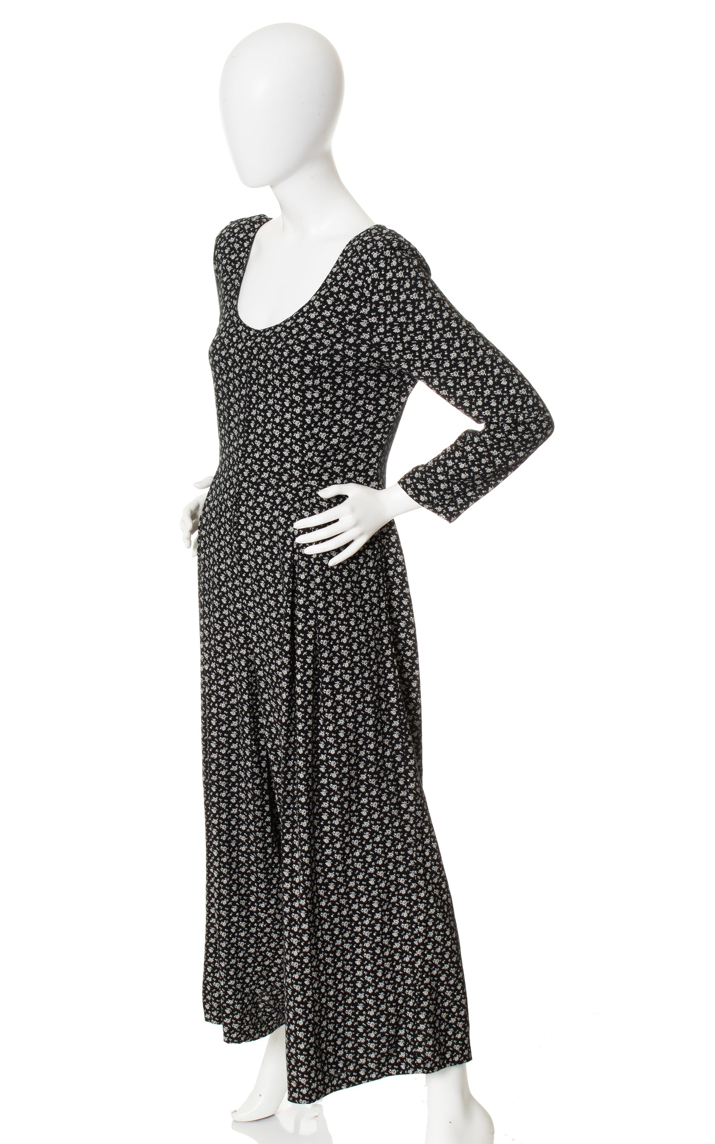 1990s Floral Palazzo Jumpsuit | medium/large