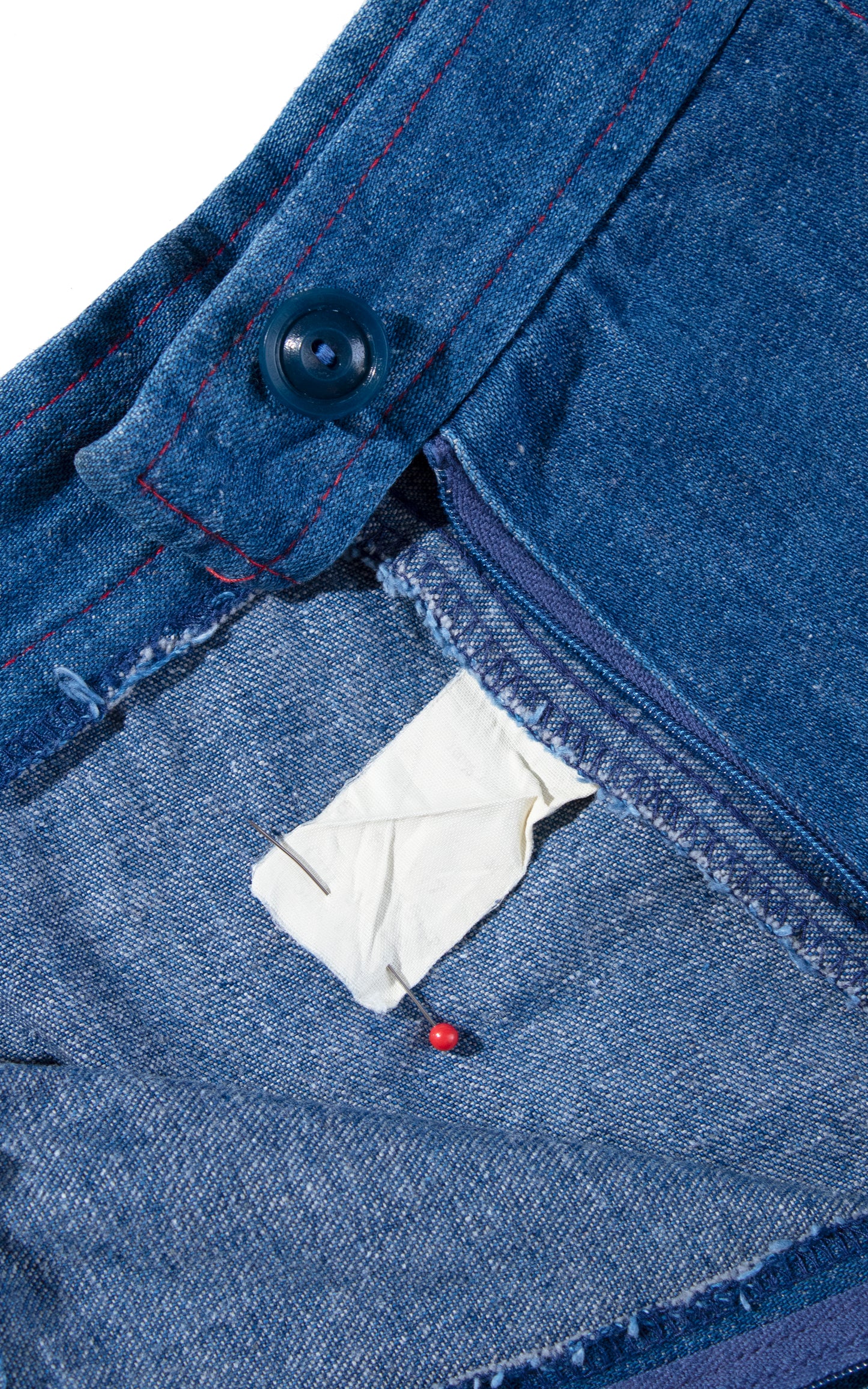 Vintage 70s 1970s Denim High Waisted Medium Blue Wash Flared Bell Bottom Jeans Birthday Life Vintage