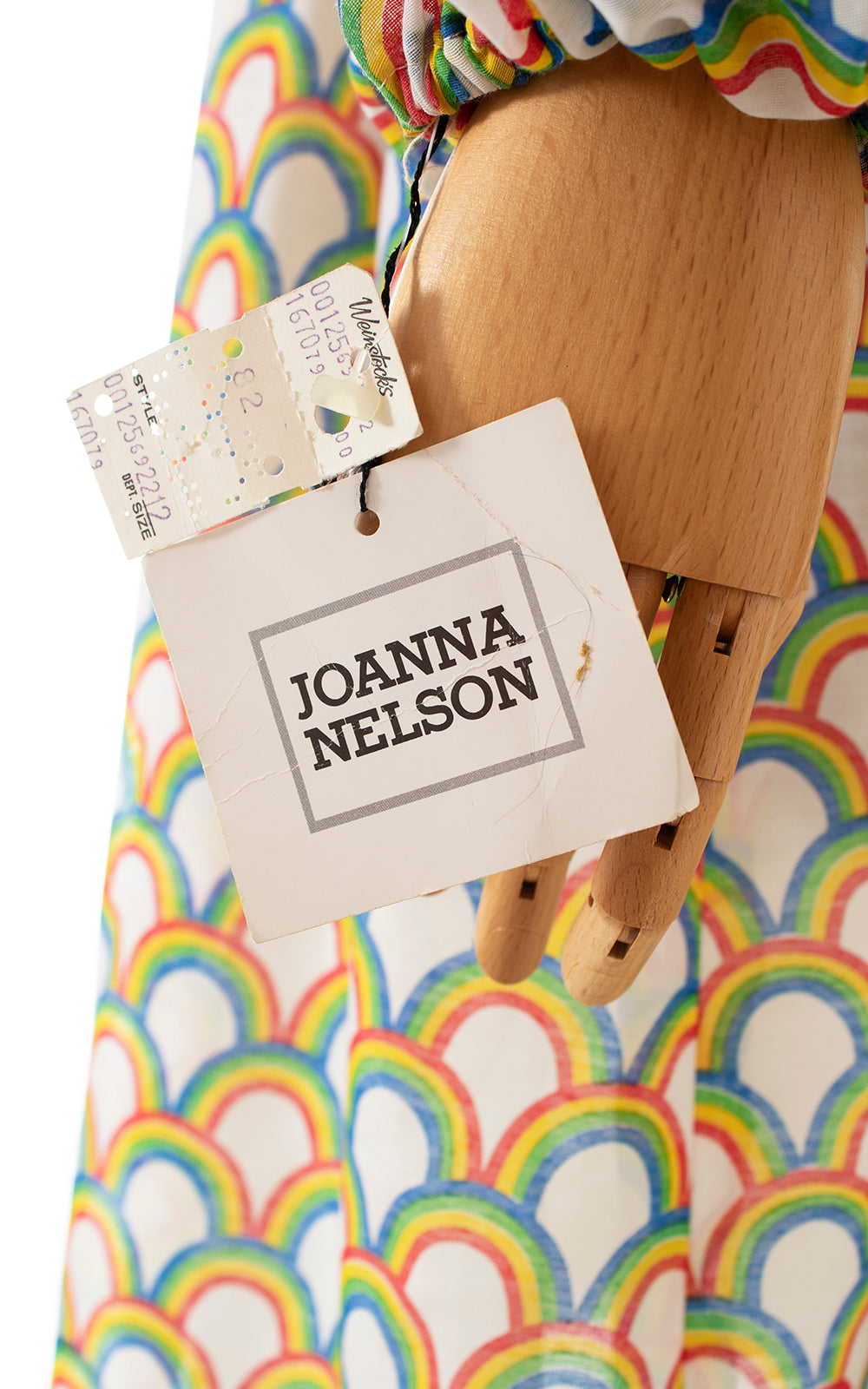 1960s DEADSTOCK Rainbow Dress | medium