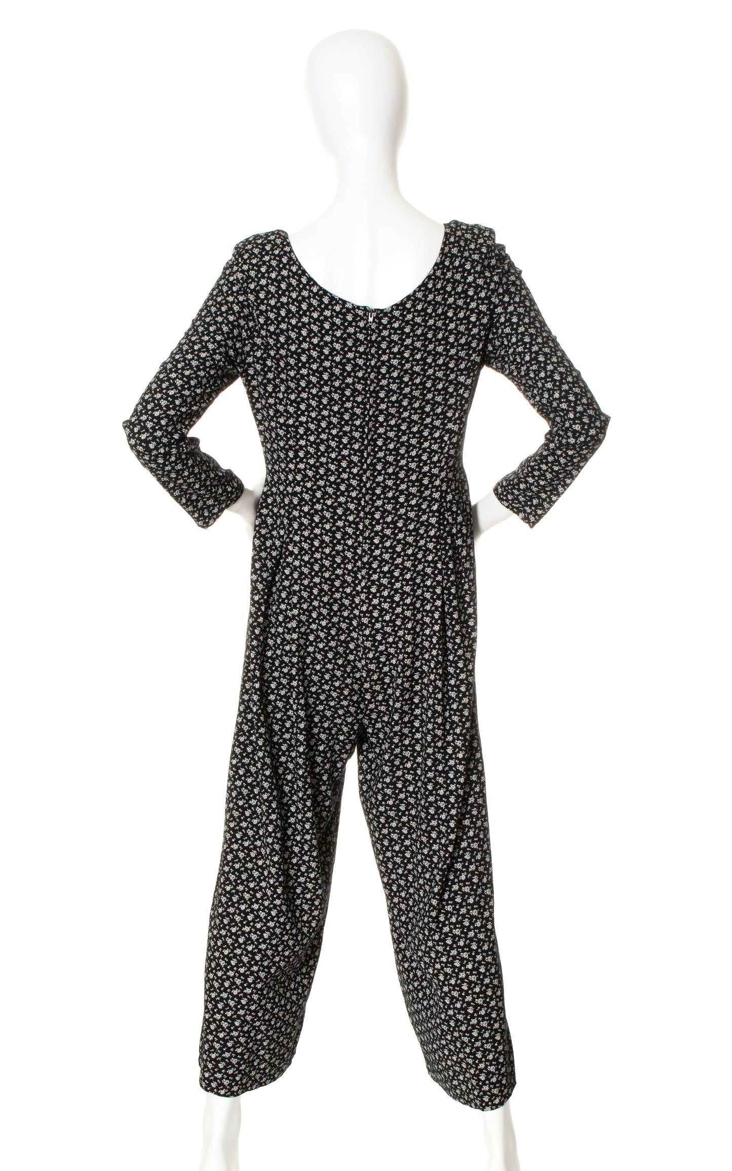 1990s Floral Palazzo Jumpsuit | medium/large