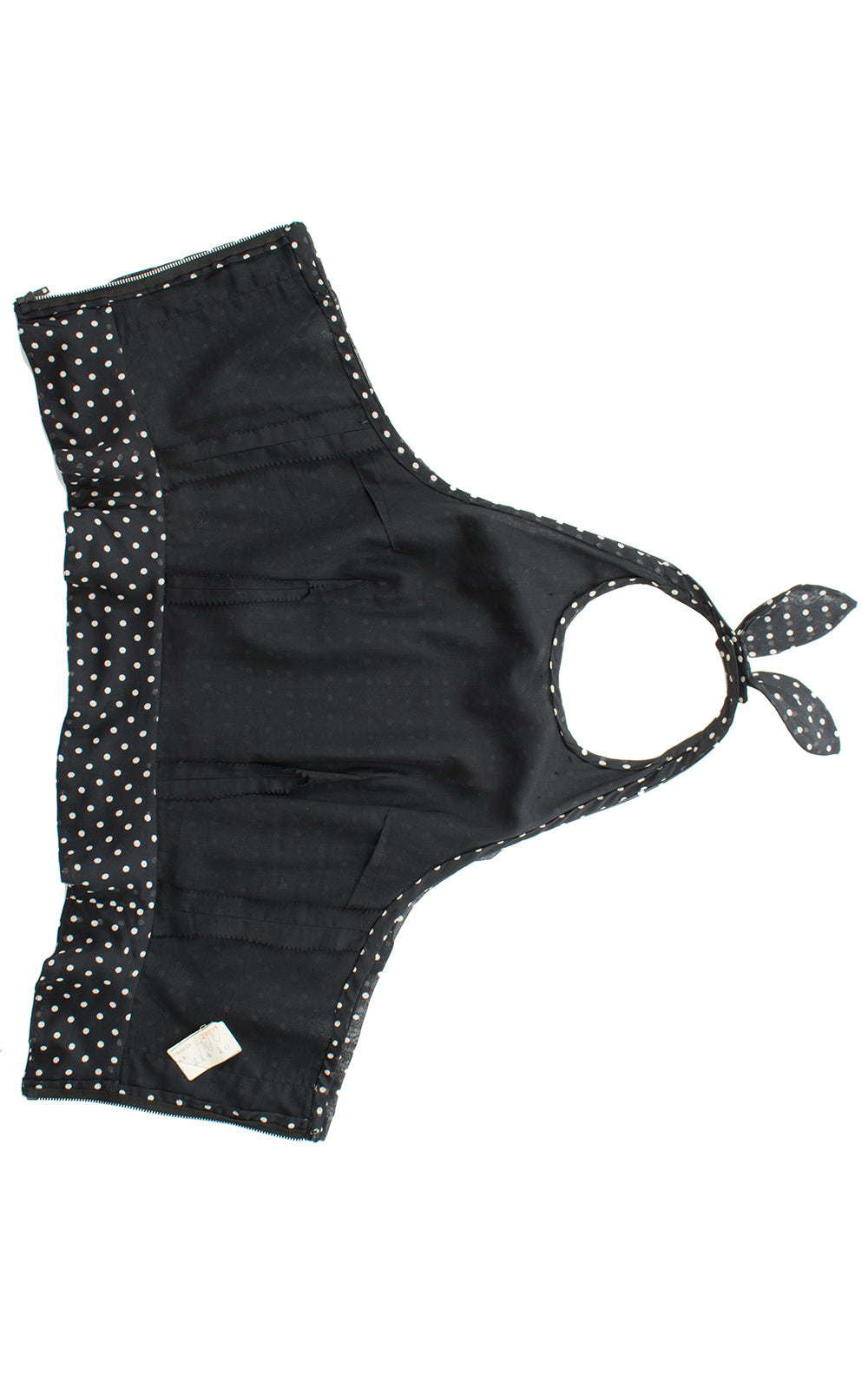 1970s Polka Dot Halter Top BirthdayLifeVintage