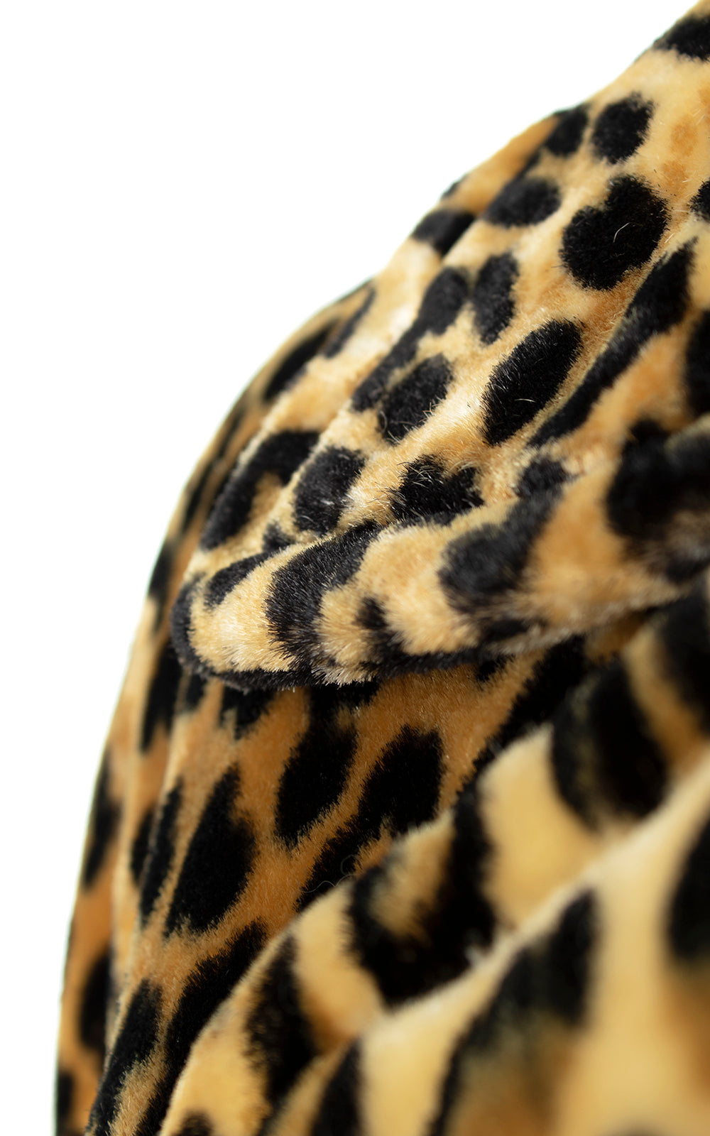 Vintage 1970s 70s Leopard Print Faux Fur Belted Coat Birthday Life Vintage