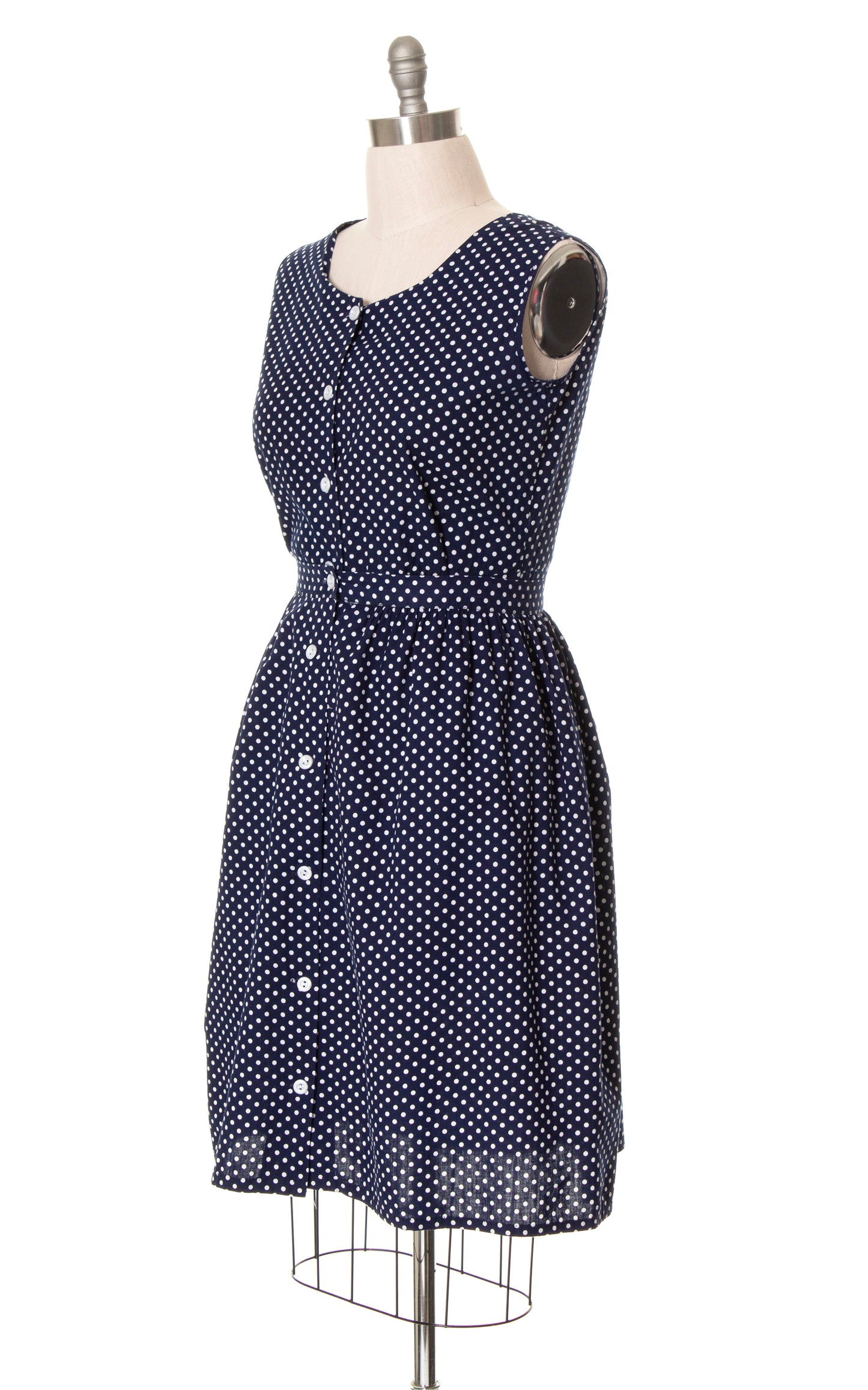 1940s 1950s Polka Dot Playsuit Set | large/x-large