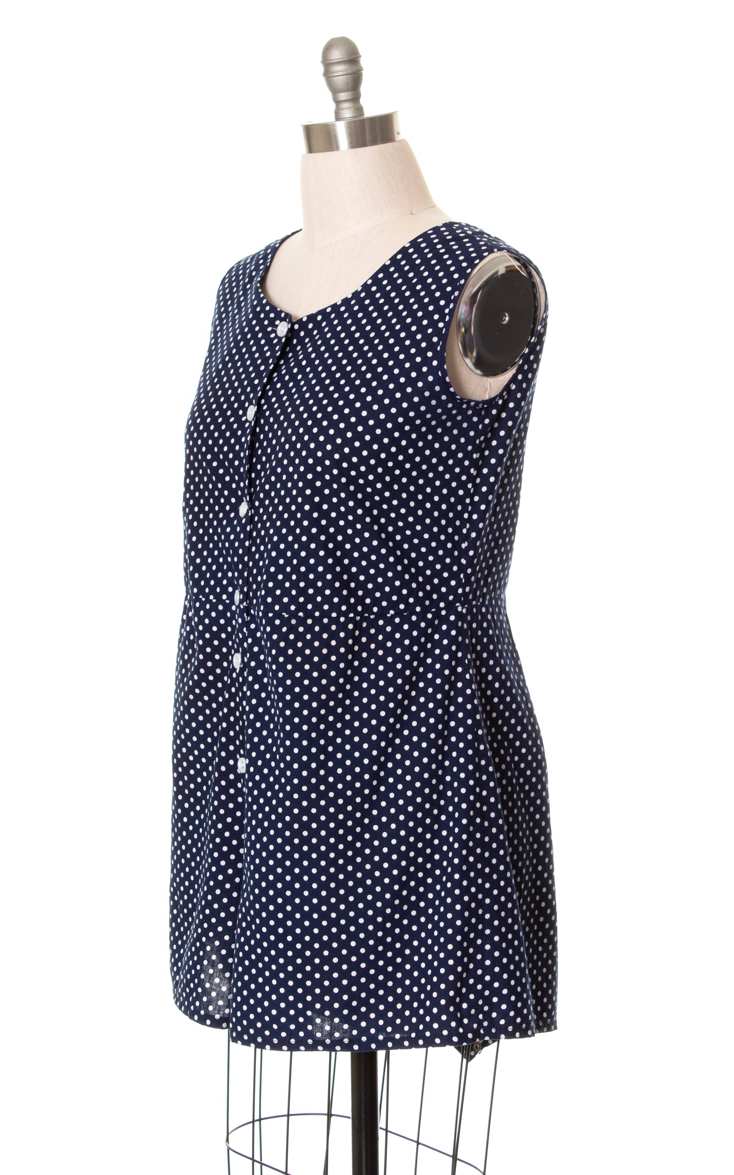 1940s 1950s Polka Dot Playsuit Set | large/x-large