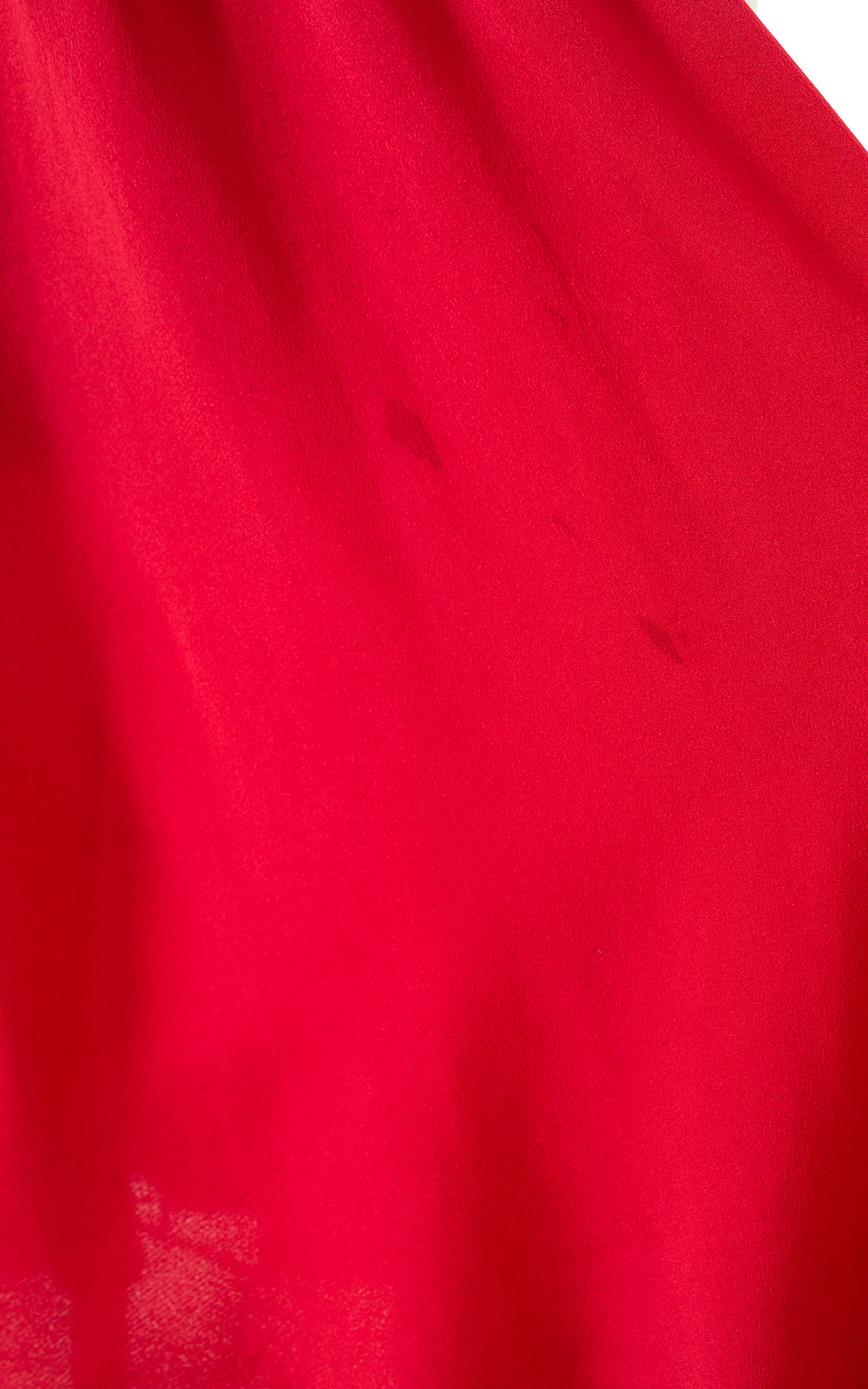 1940s Red Rayon Dress | medium
