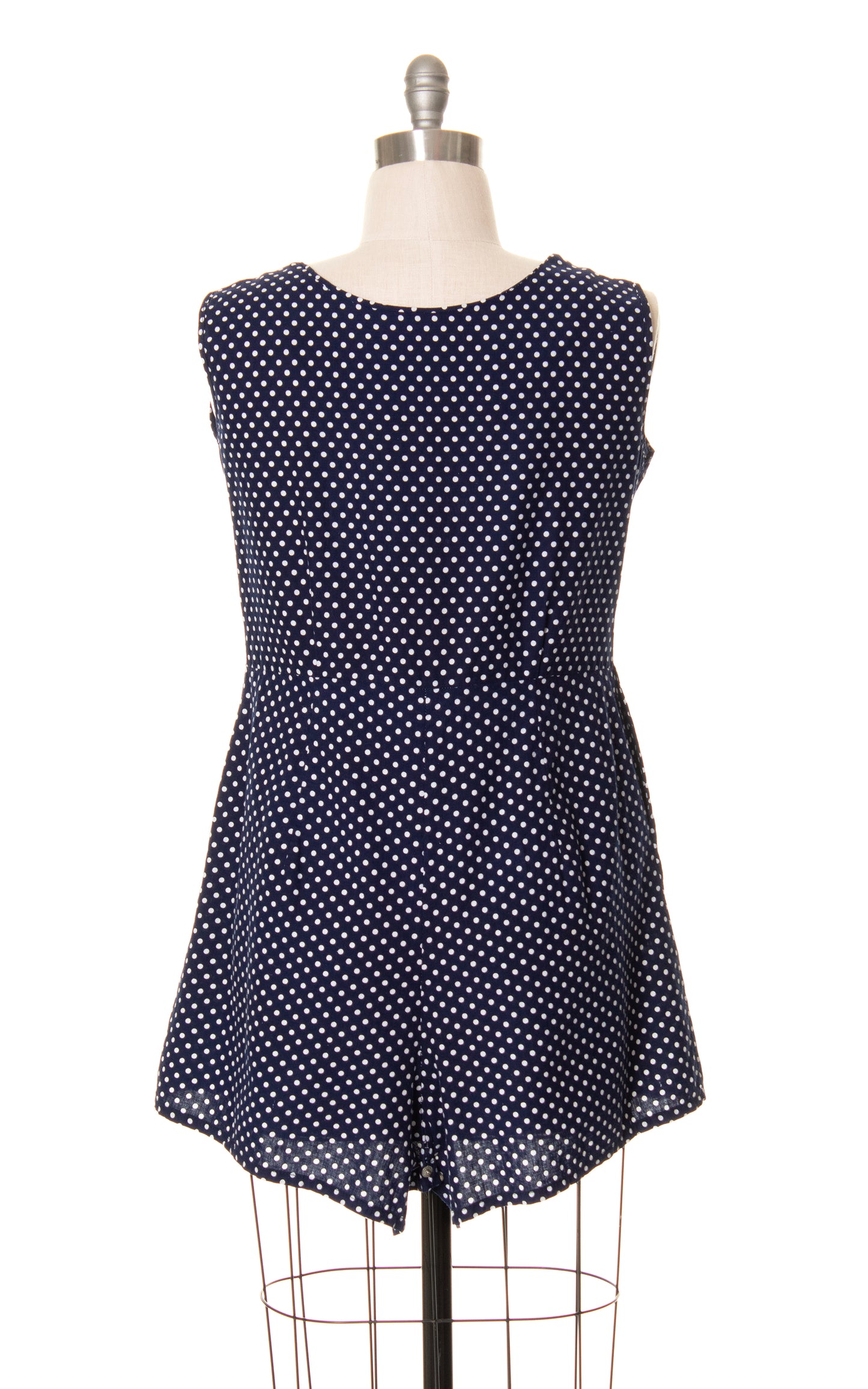 1940s 1950s Polka Dot Playsuit Set | large/x-large