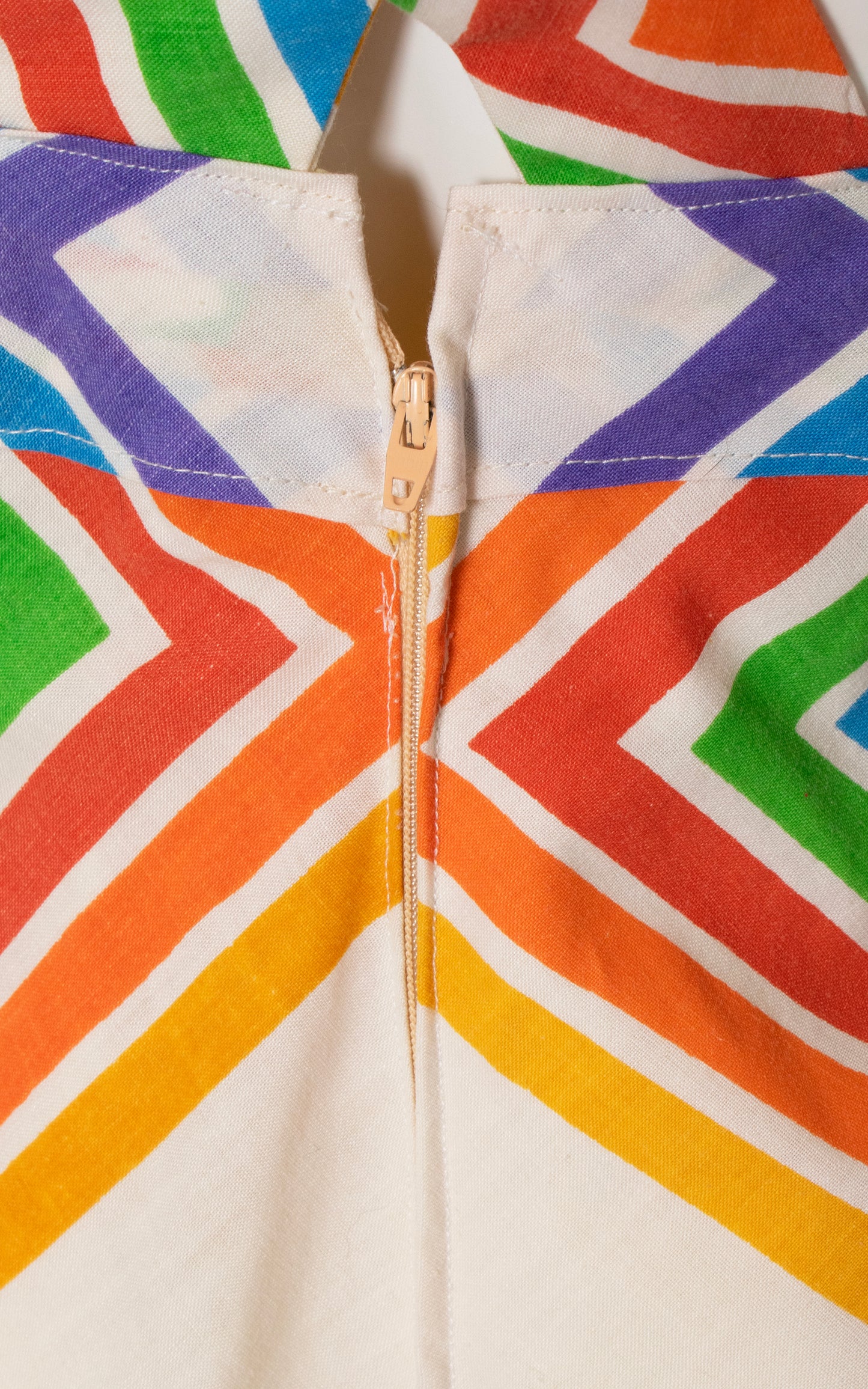 1970s Style Rainbow Overalls Jumpsuit | medium/large