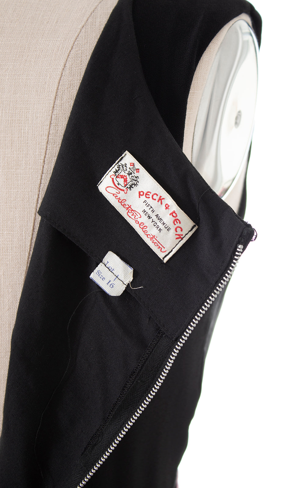 1960s Floral Silk Party Dress | medium