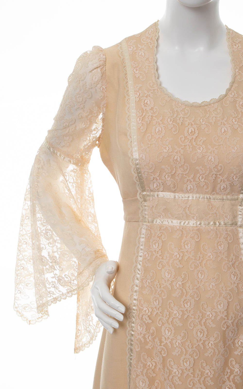 1970s Gunne Sax Style Maxi Dress | small/medium