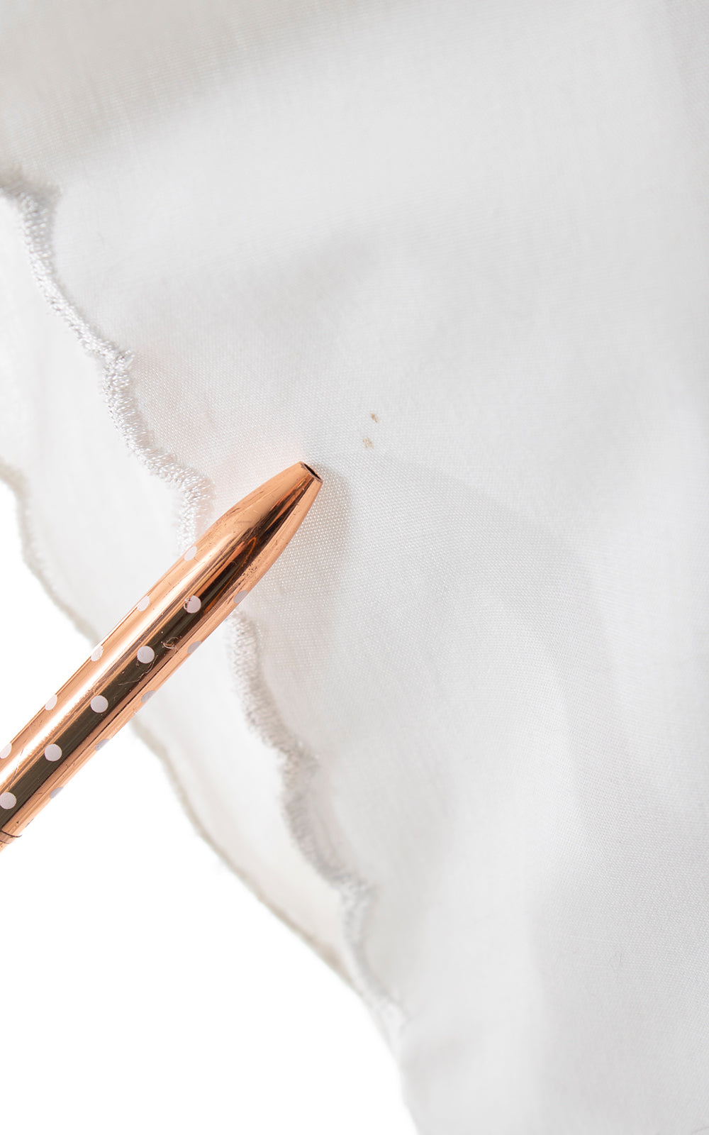 1980s Floral Embroidered Cutwork Top | medium