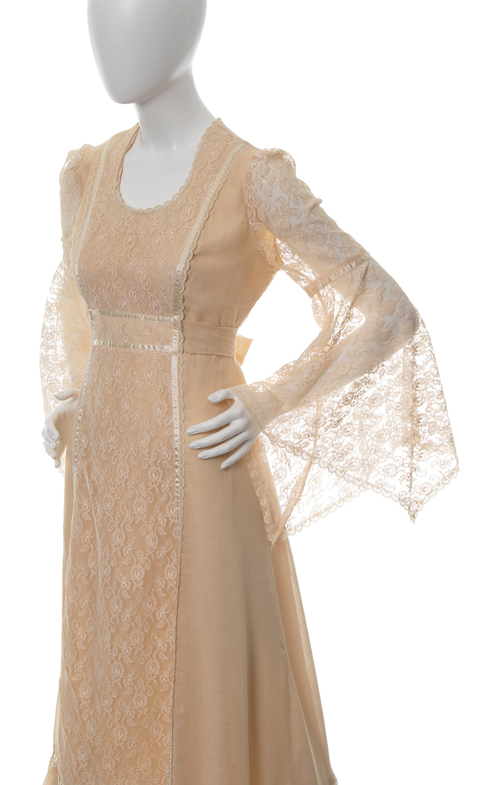 1970s Gunne Sax Style Maxi Dress | small/medium