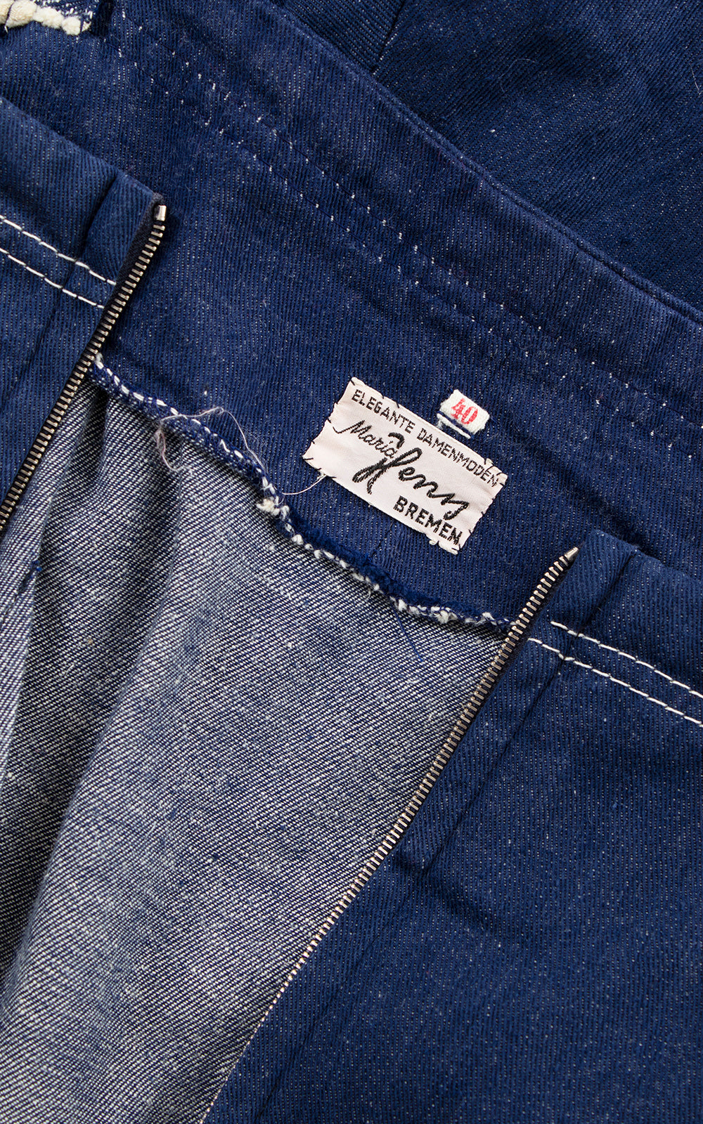 1970s Denim Overalls Dress with Giant Pockets | x-small