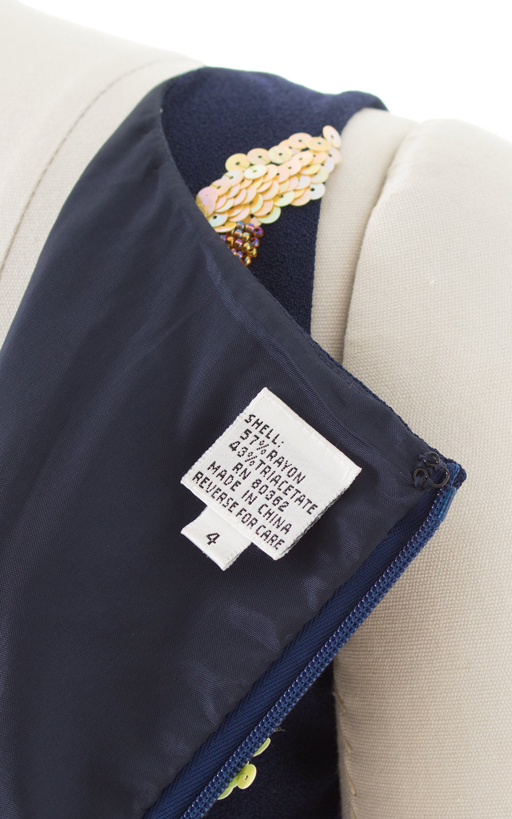 1980s Sequin Snake Party Dress BirthdayLifeVintage