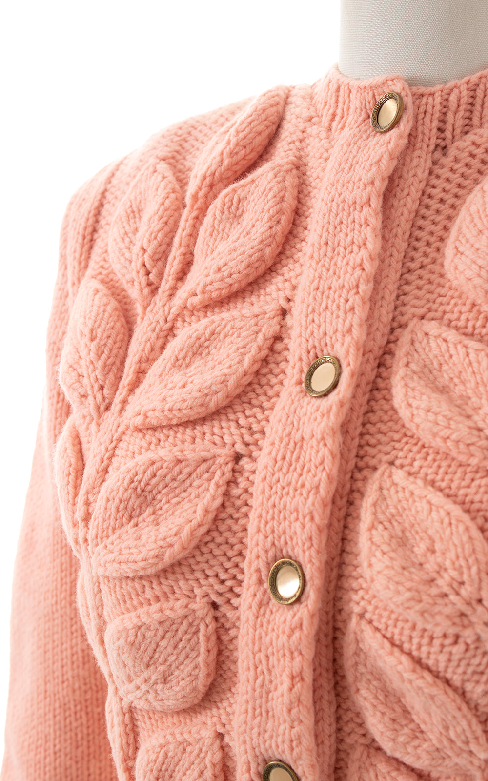 Vintage Leaf Knit Cardigan | medium/large