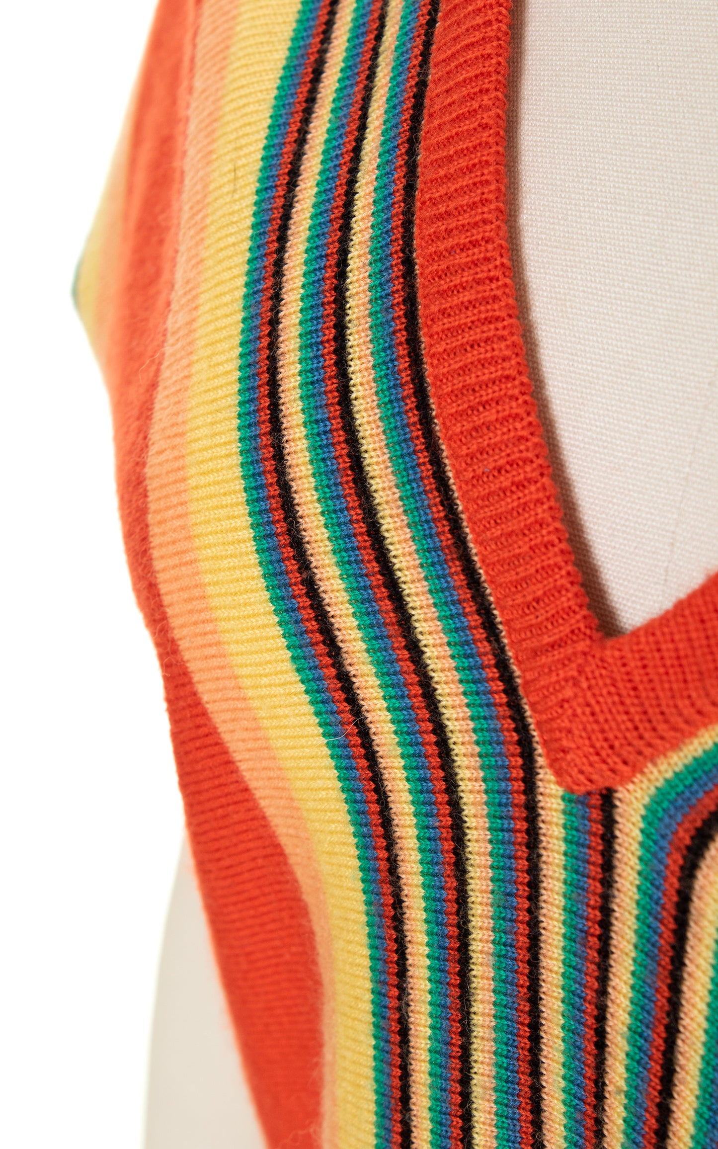 1970s Rainbow Sweater Top | small/medium