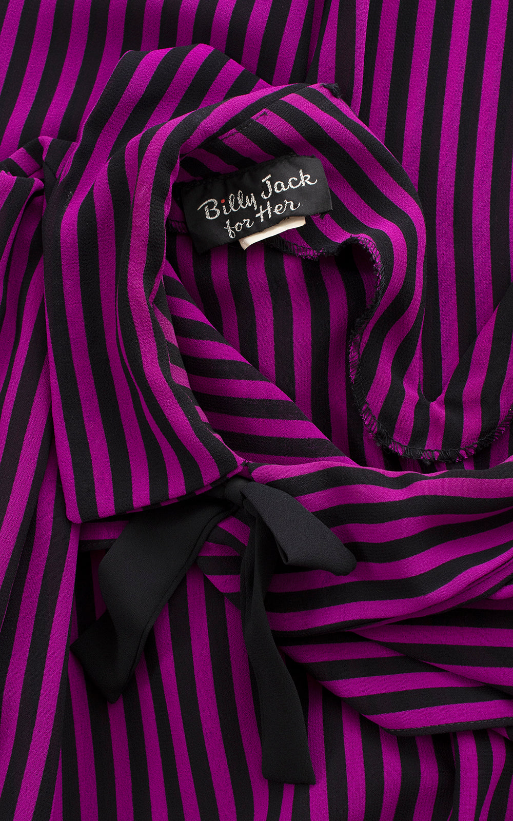 1980s Striped Beetlejuice Dress | medium