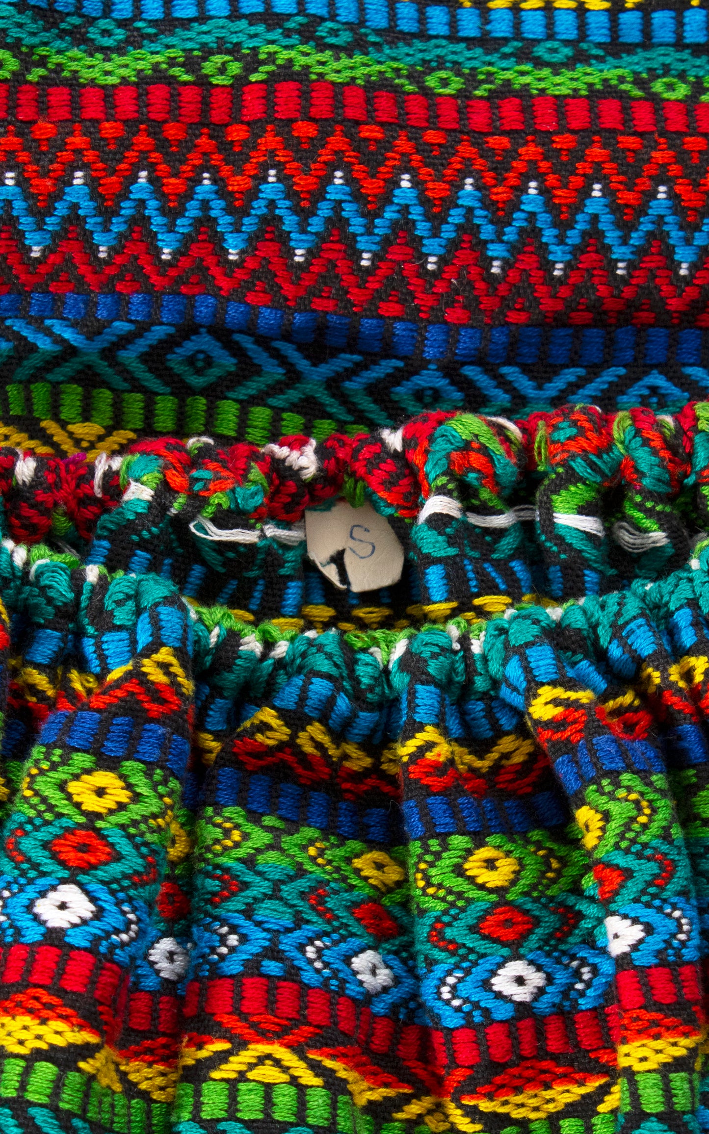 Vintage 1970s Style Rainbow Striped Woven Cotton Guatemalan Maxi Dress Birthday Life Vintage