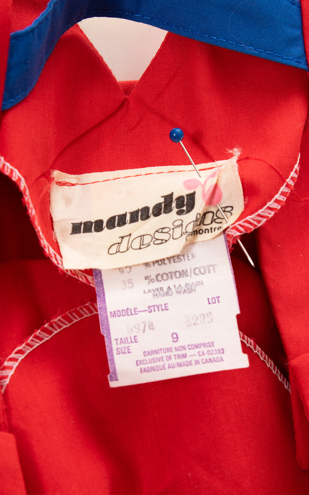 1970s 1980s Red Jumpsuit with Pockets | small/medium