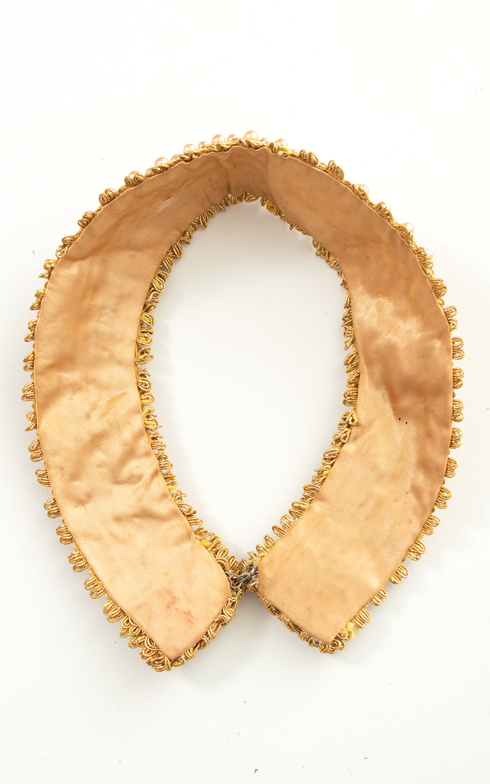 1950s 1960s Pearl Peter Pan Collar Necklace