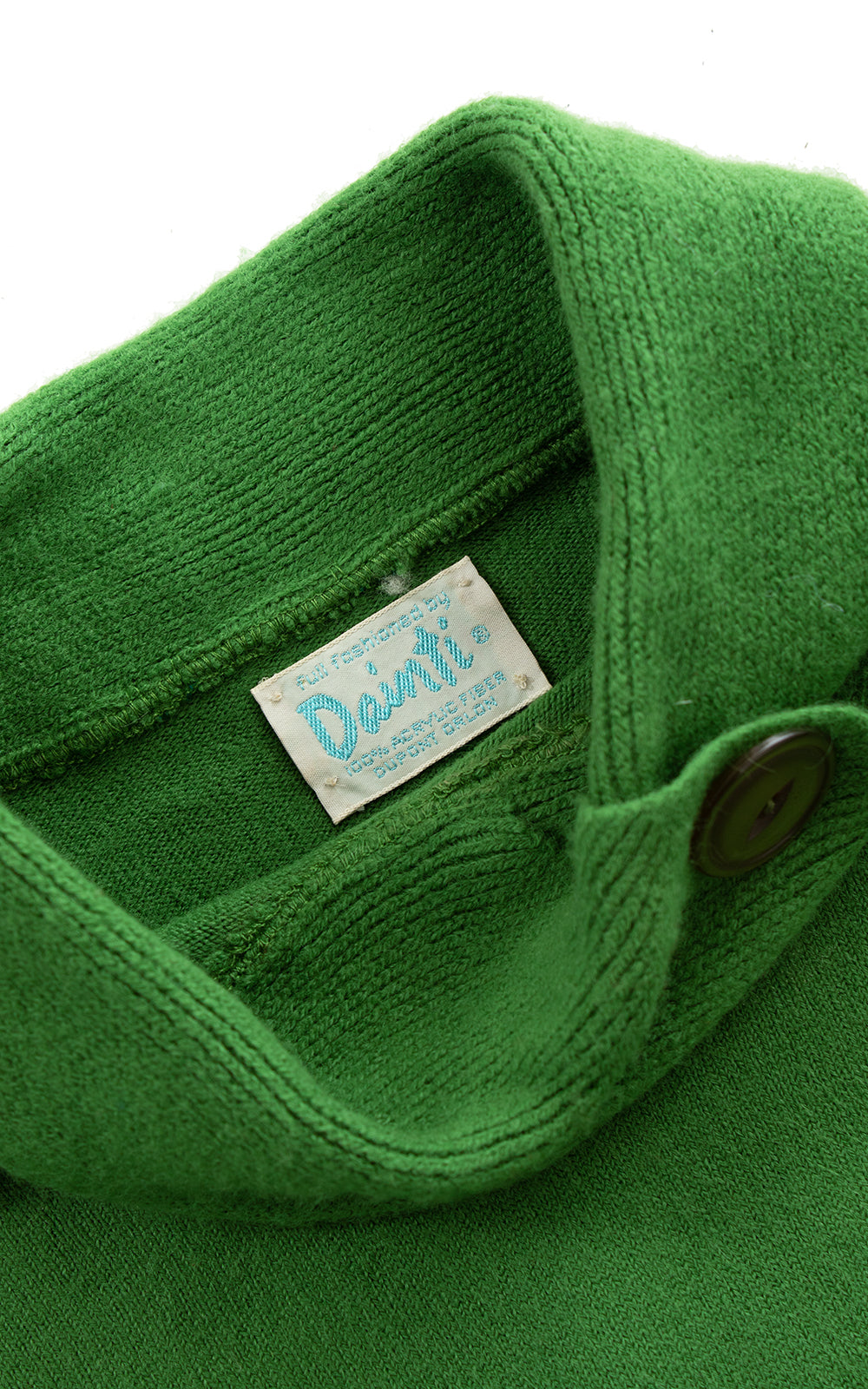 1960s Green Knit Sweater | small/medium