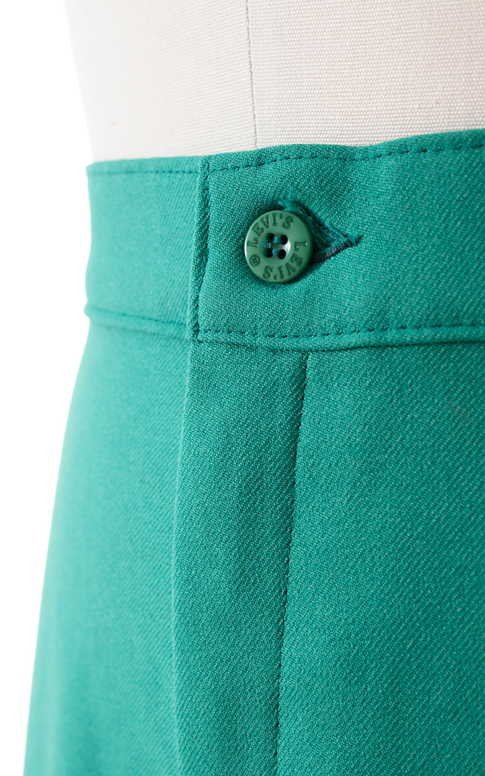 1970s LEVI'S Green Pants | medium