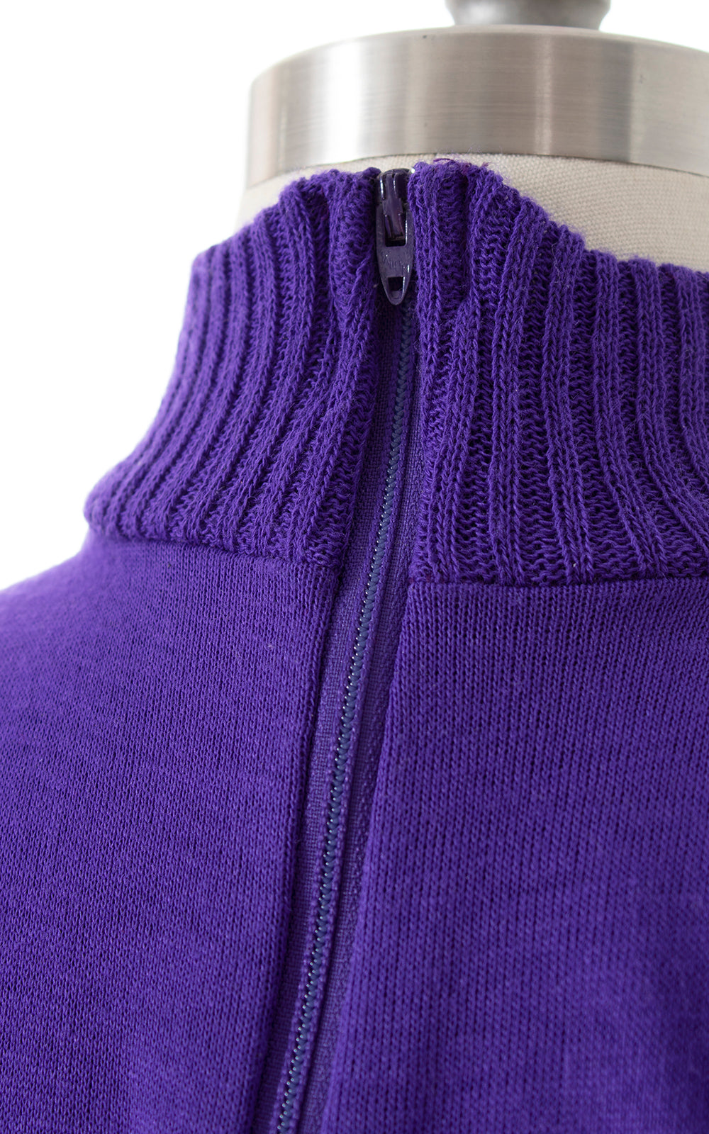 1980s Purple Turtleneck Jersey Dickey