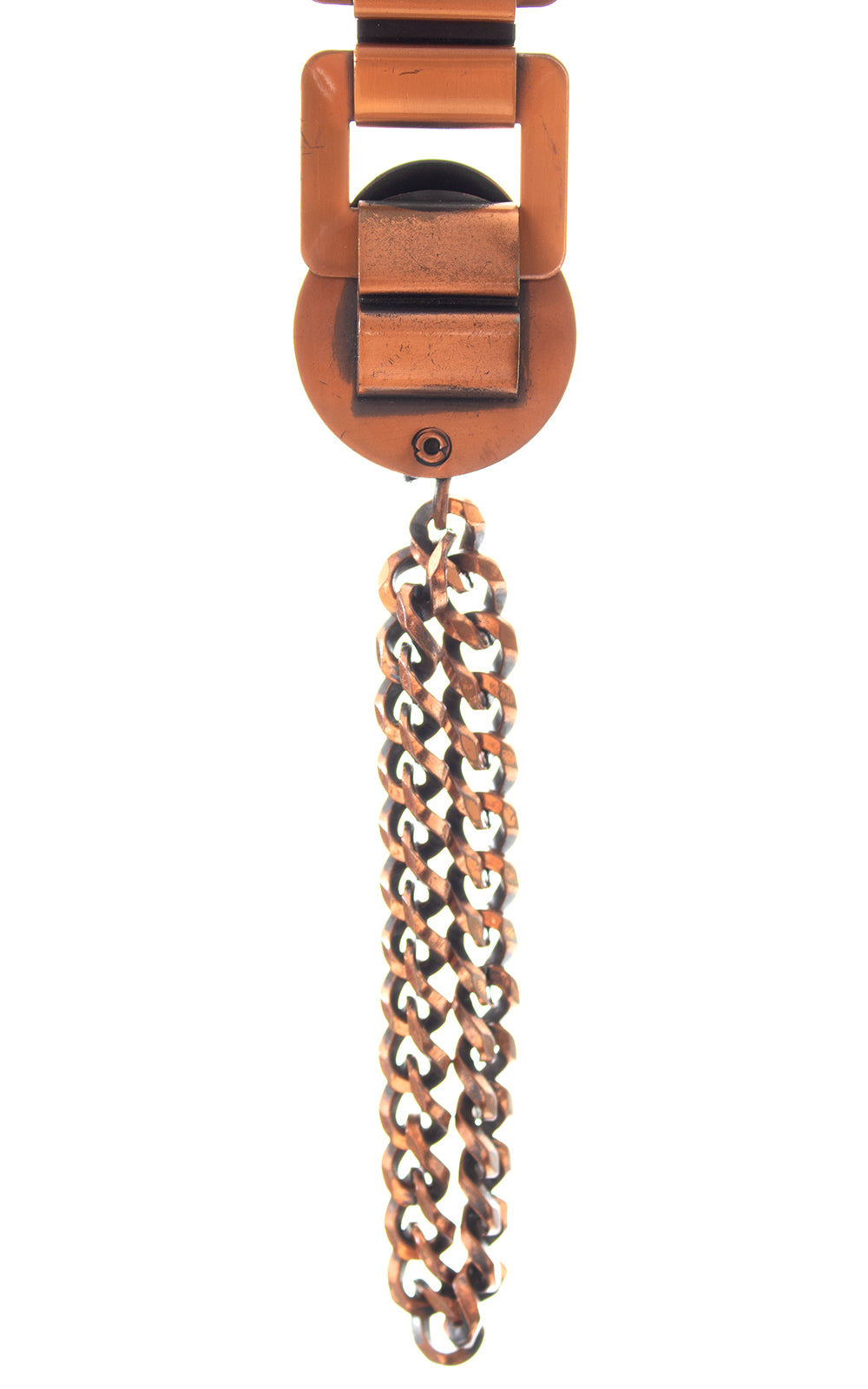 1950s Copper Chain Cinch Belt | small/medium